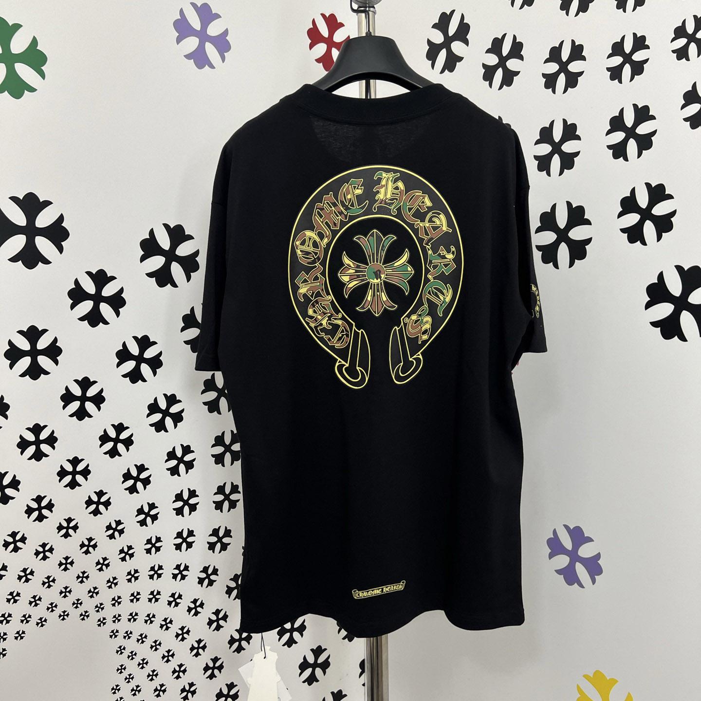 Chrome Hearts Camouflage Cemetery Cross Pocket Tee - DesignerGu