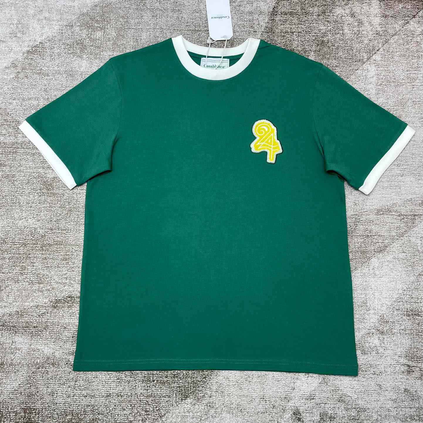 Casablanca Numeral Ringer T-Shirt C909 - DesignerGu