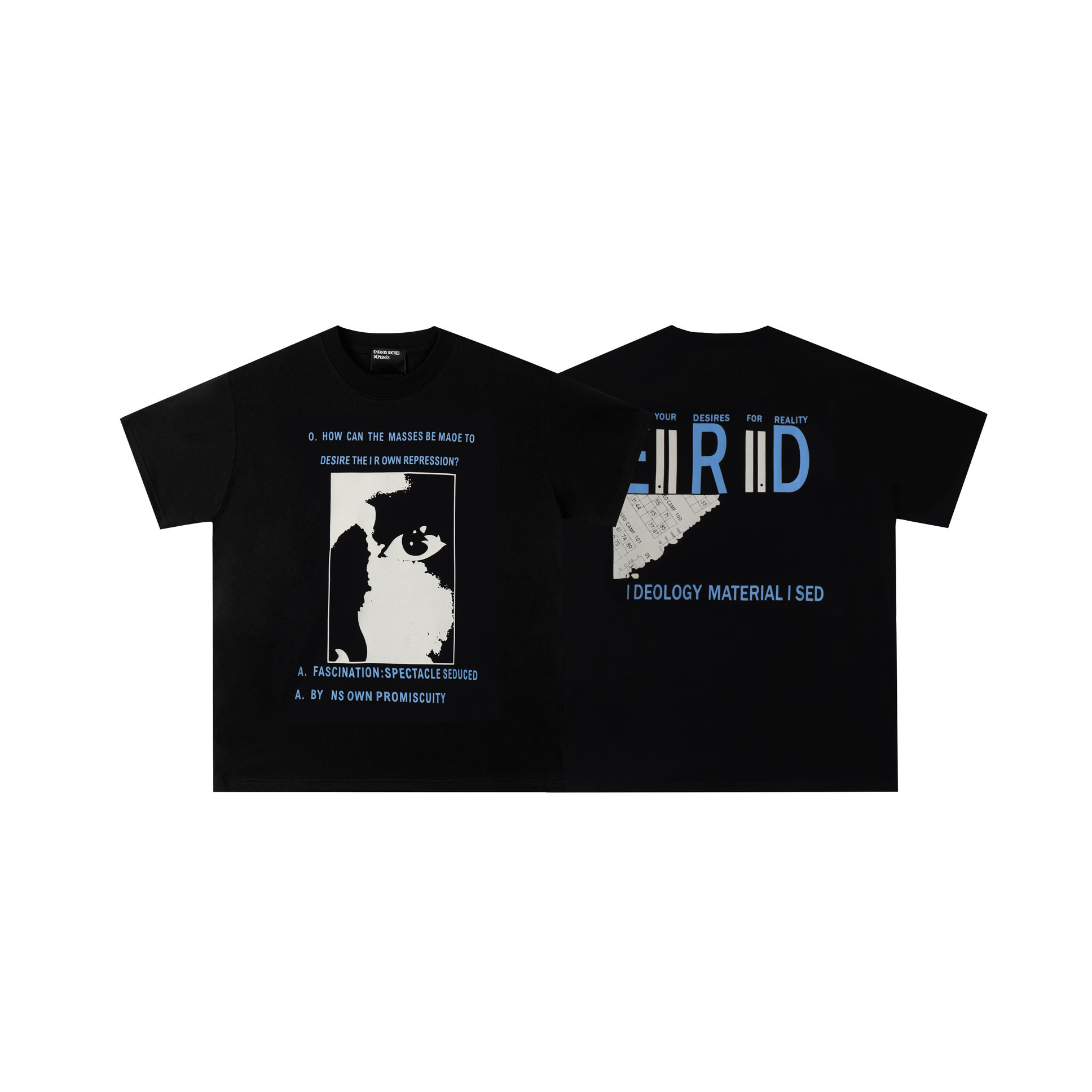 Enfants Riches Déprimés Ideology Materialised T-Shirt - DesignerGu