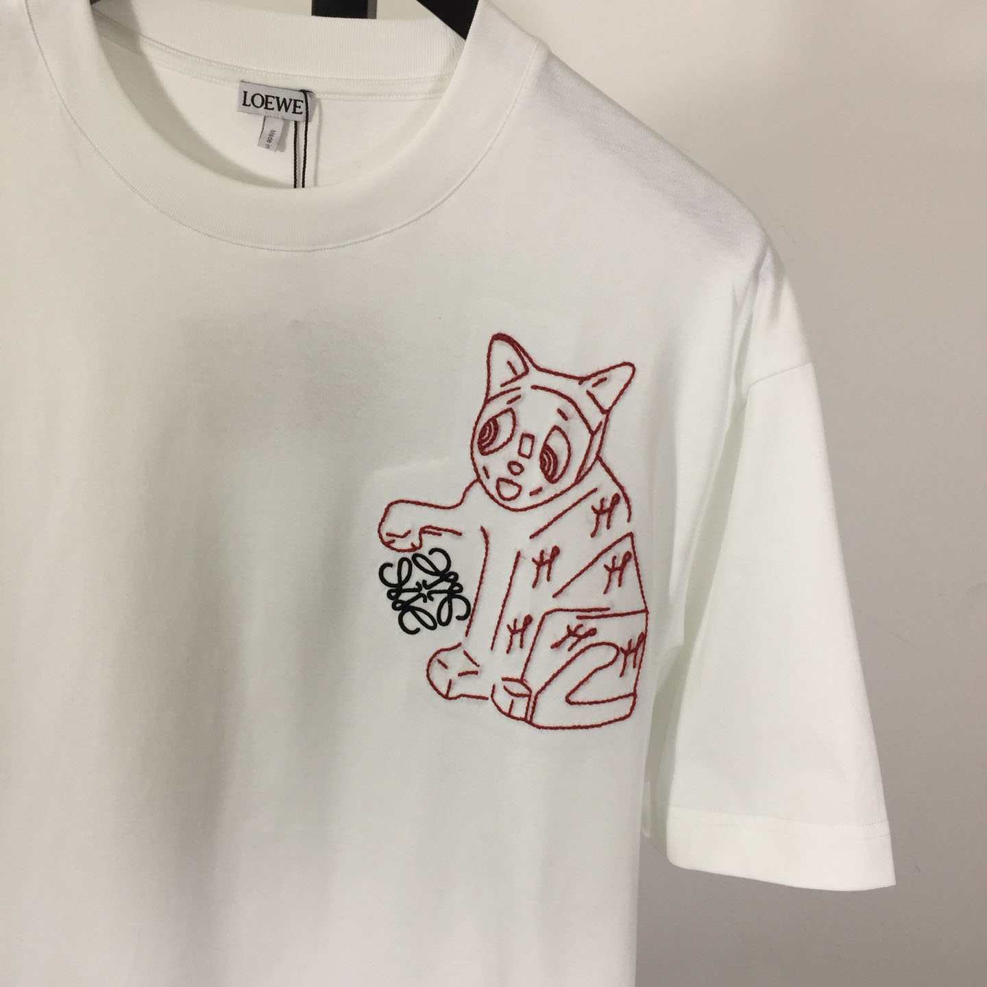 Loewe Loose Fit T-shirt In Cotton - DesignerGu