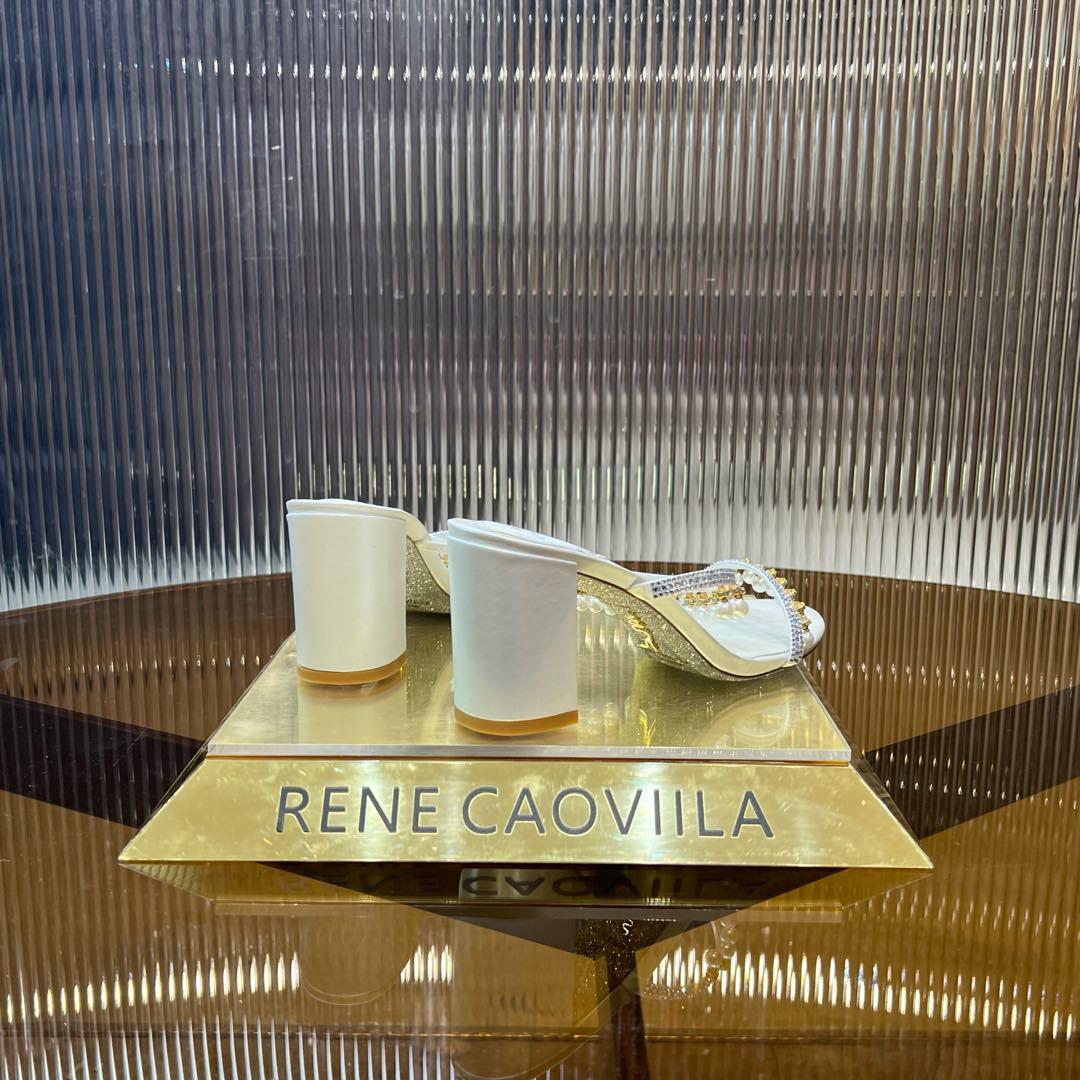 Rene CaovillaChandelier Mules - DesignerGu