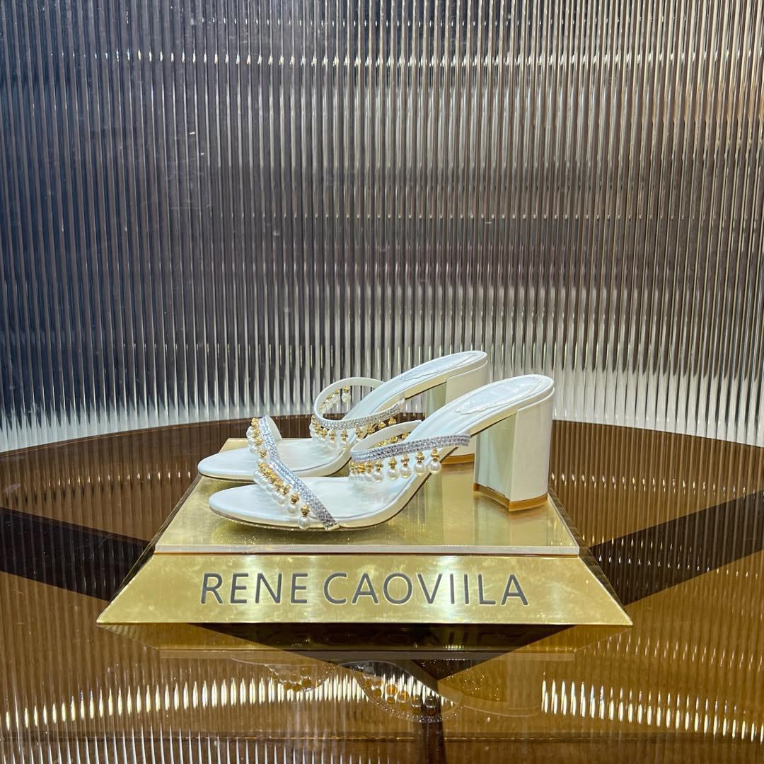 Rene CaovillaChandelier Mules - DesignerGu