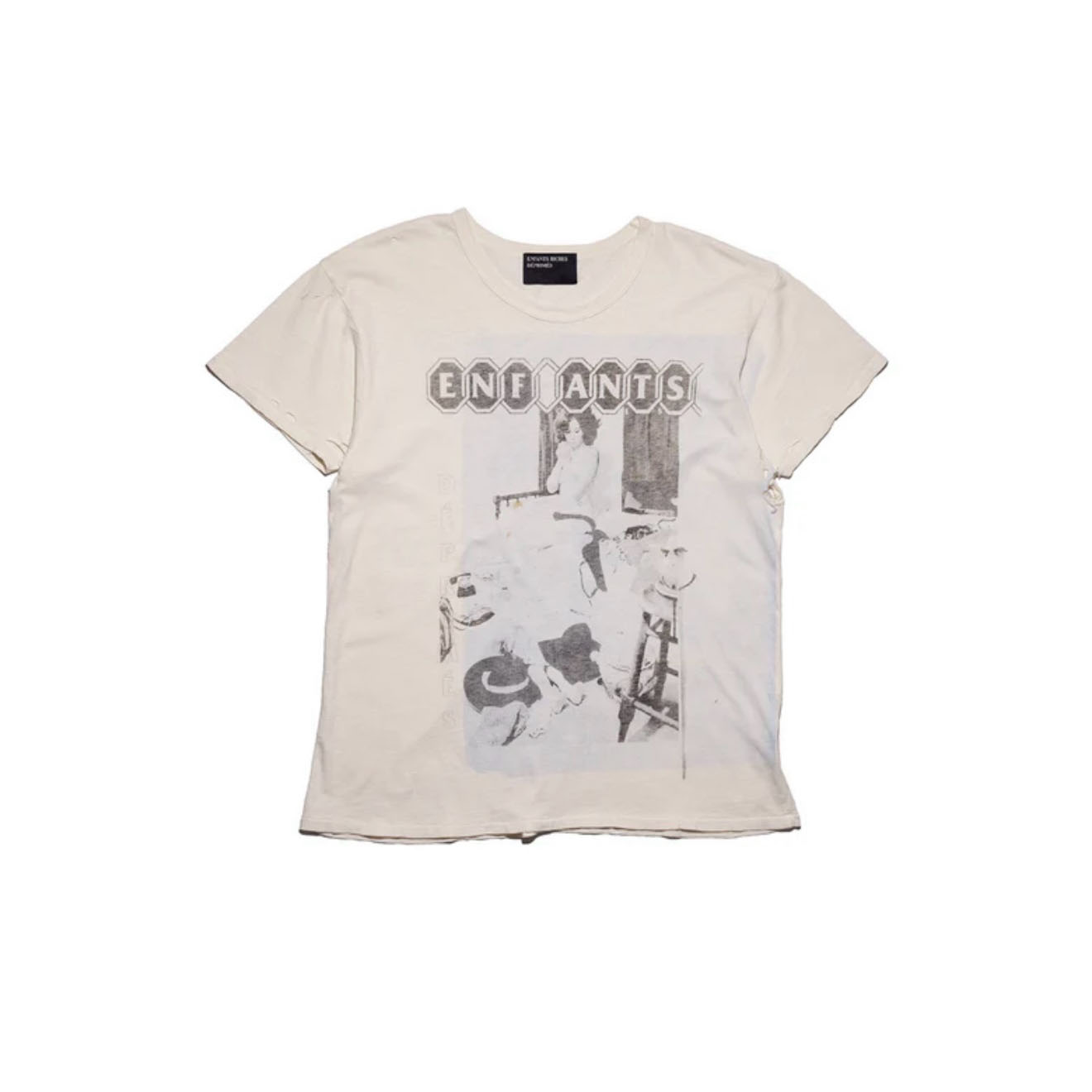 Enfants Riches Déprimés Show Me Kansas T-Shirt 'Dirty White' - DesignerGu