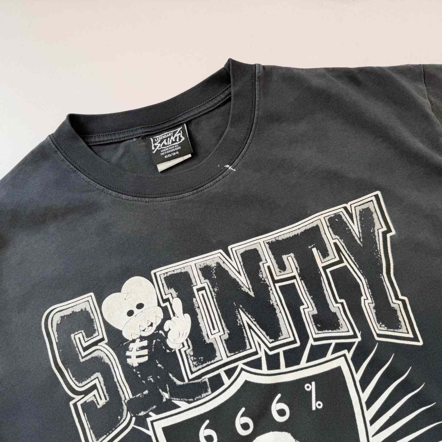 Saint Michael Sainty Hunter Graphic-Print T-Shirt - DesignerGu