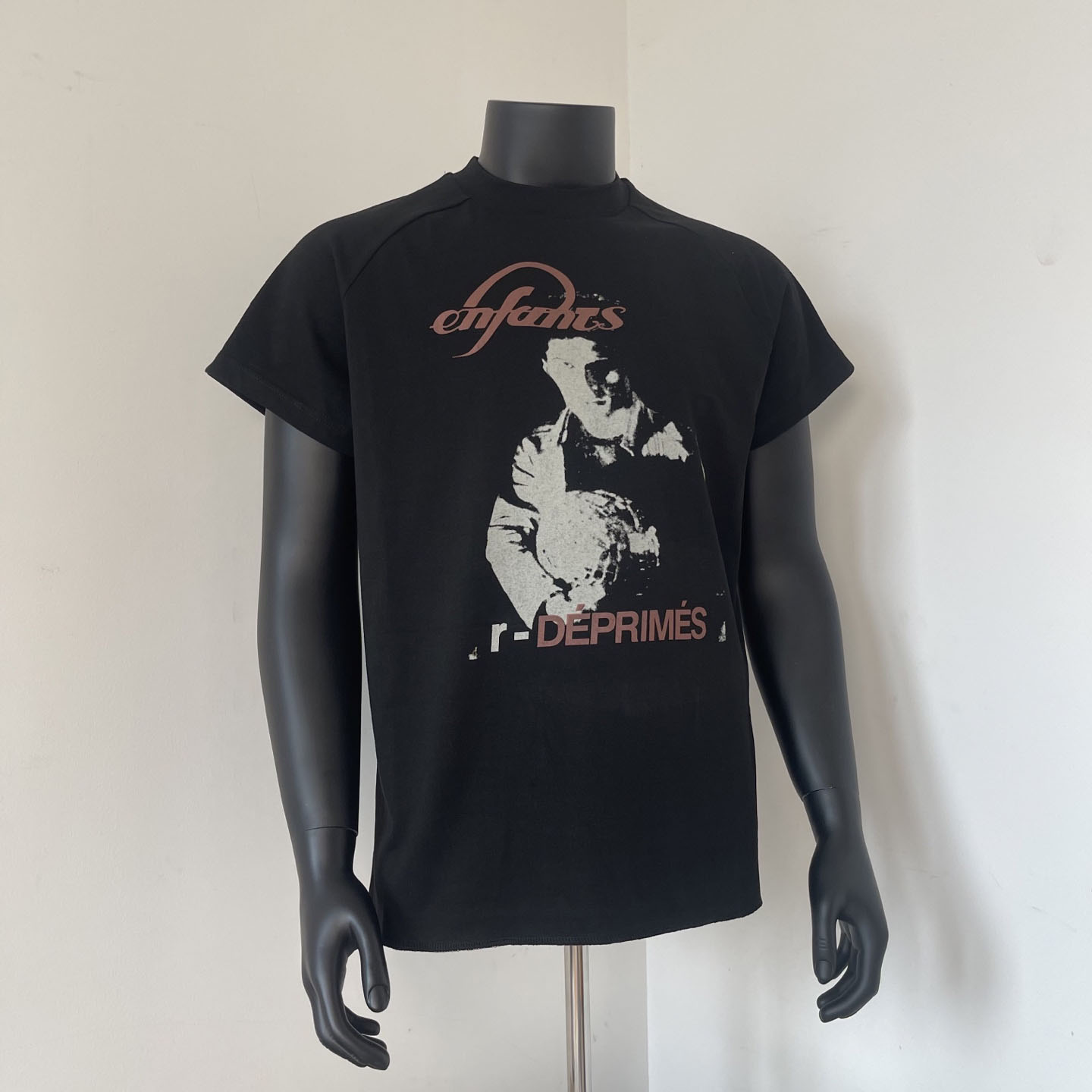 Enfants Riches Déprimés  Berlin Disco Mockneck T-Shirt - DesignerGu