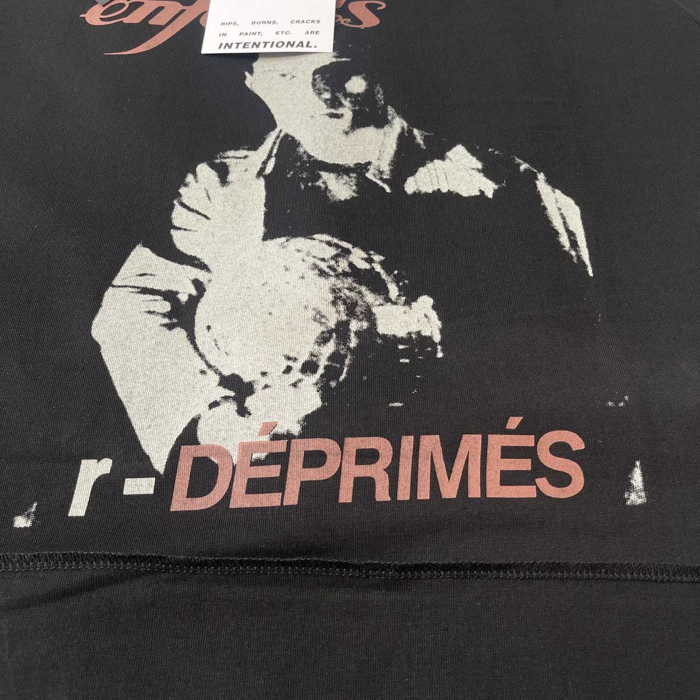 Enfants Riches Déprimés  Berlin Disco Mockneck T-Shirt - DesignerGu