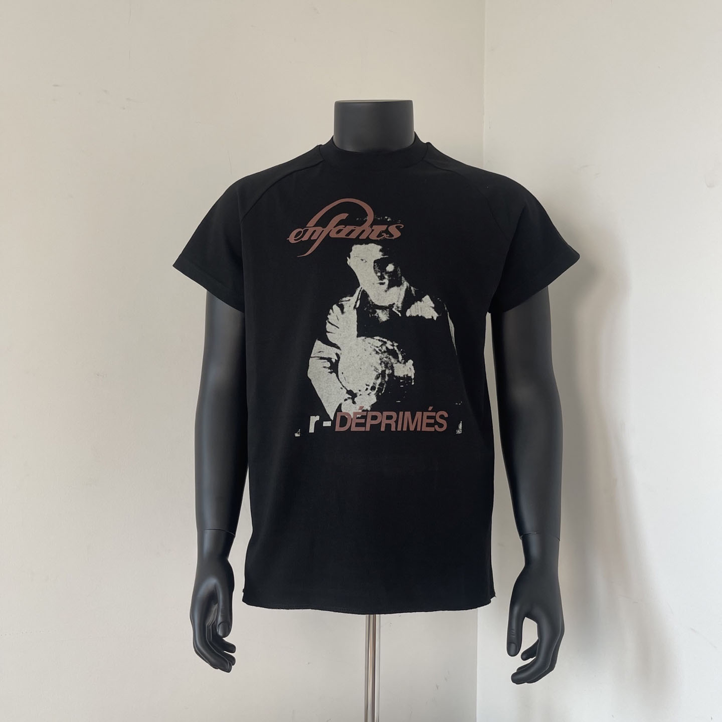 Enfants Riches Déprimés  Berlin Disco Mockneck T-Shirt - DesignerGu
