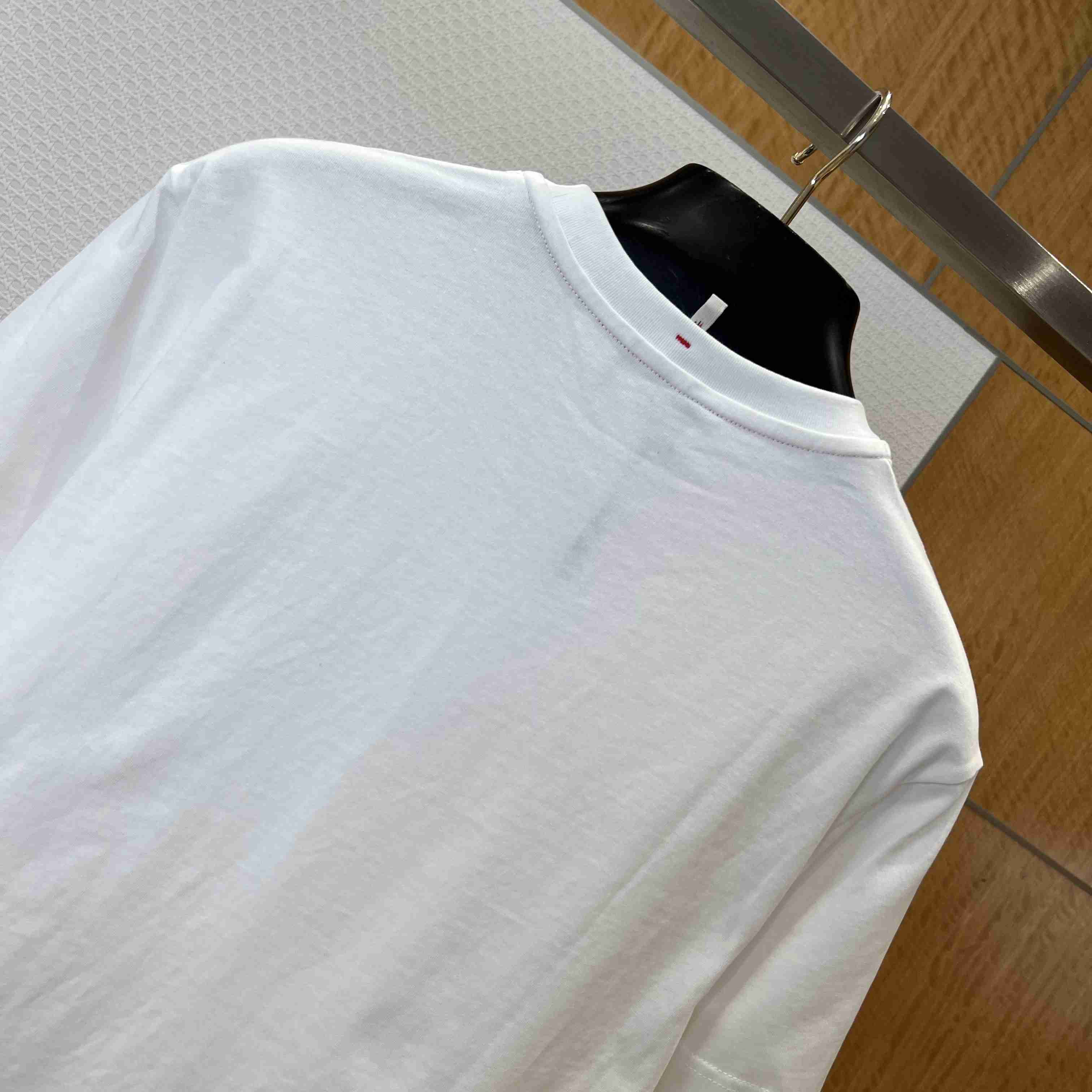Moncler Logo Cotton Blend T-Shirt - DesignerGu