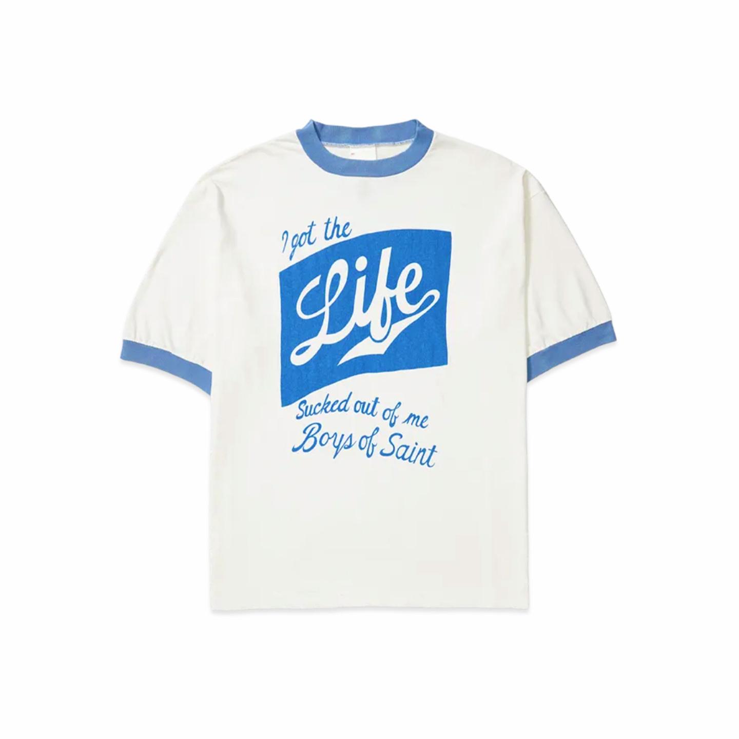 Saint Michael  'Ringer Tee' SS T-Shirt - DesignerGu