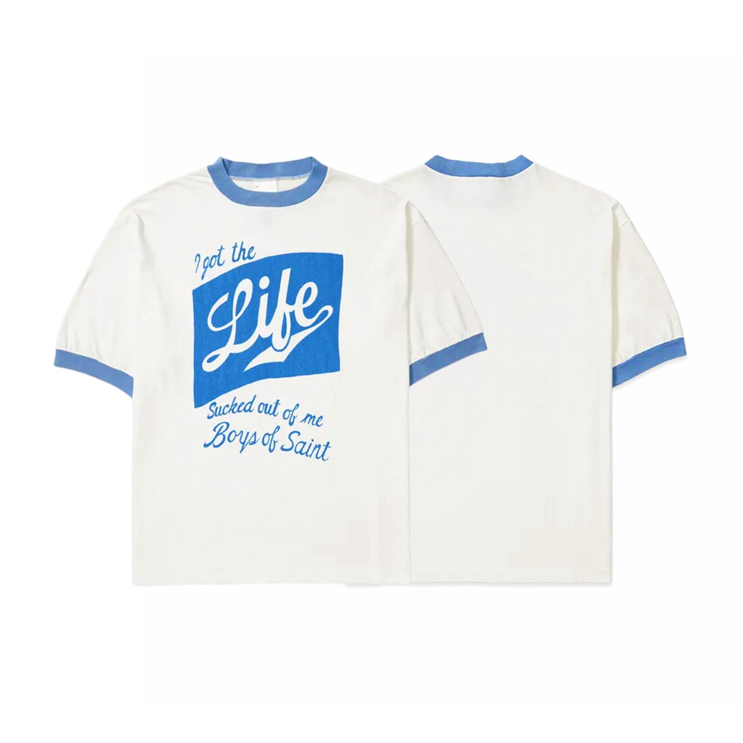 Saint Michael  'Ringer Tee' SS T-Shirt - DesignerGu