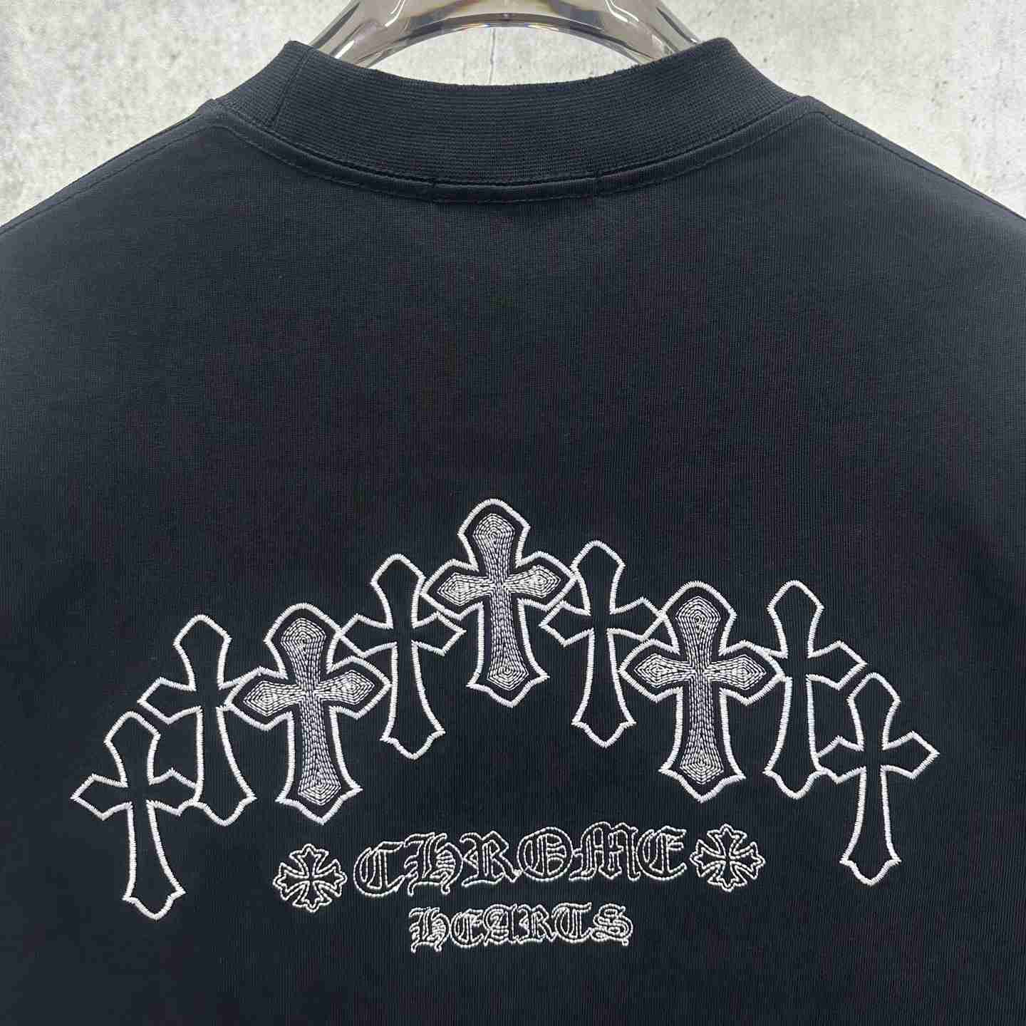 Chrome Hearts  Embroidered Sanskrit Cross T-Shirt 'White' - DesignerGu