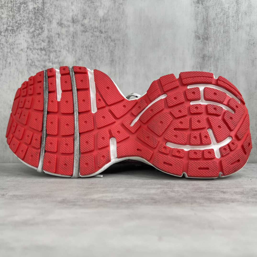 Balenciaga 3XL Sneaker 'Worn-Out - White Red' - DesignerGu