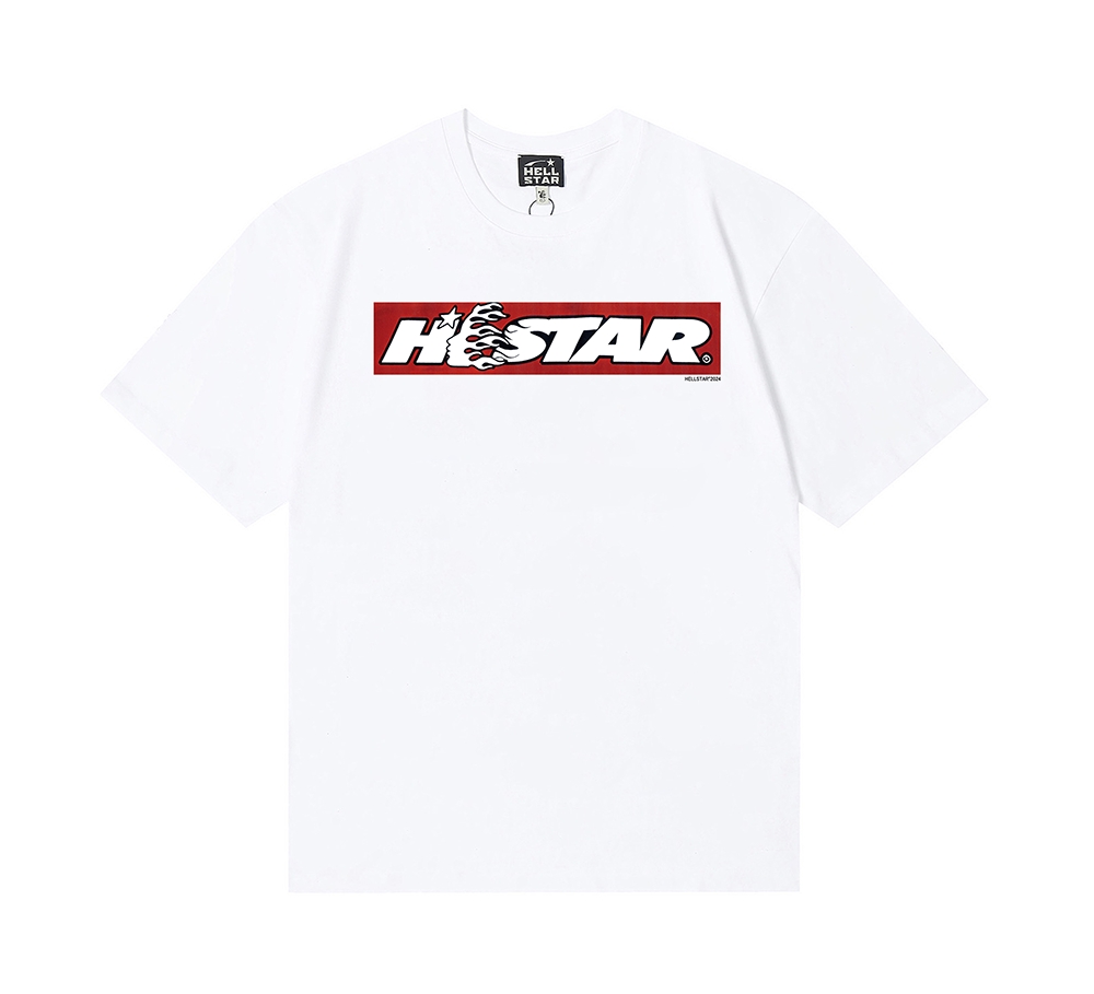 Hellstar Box Logo T-Shirt - DesignerGu