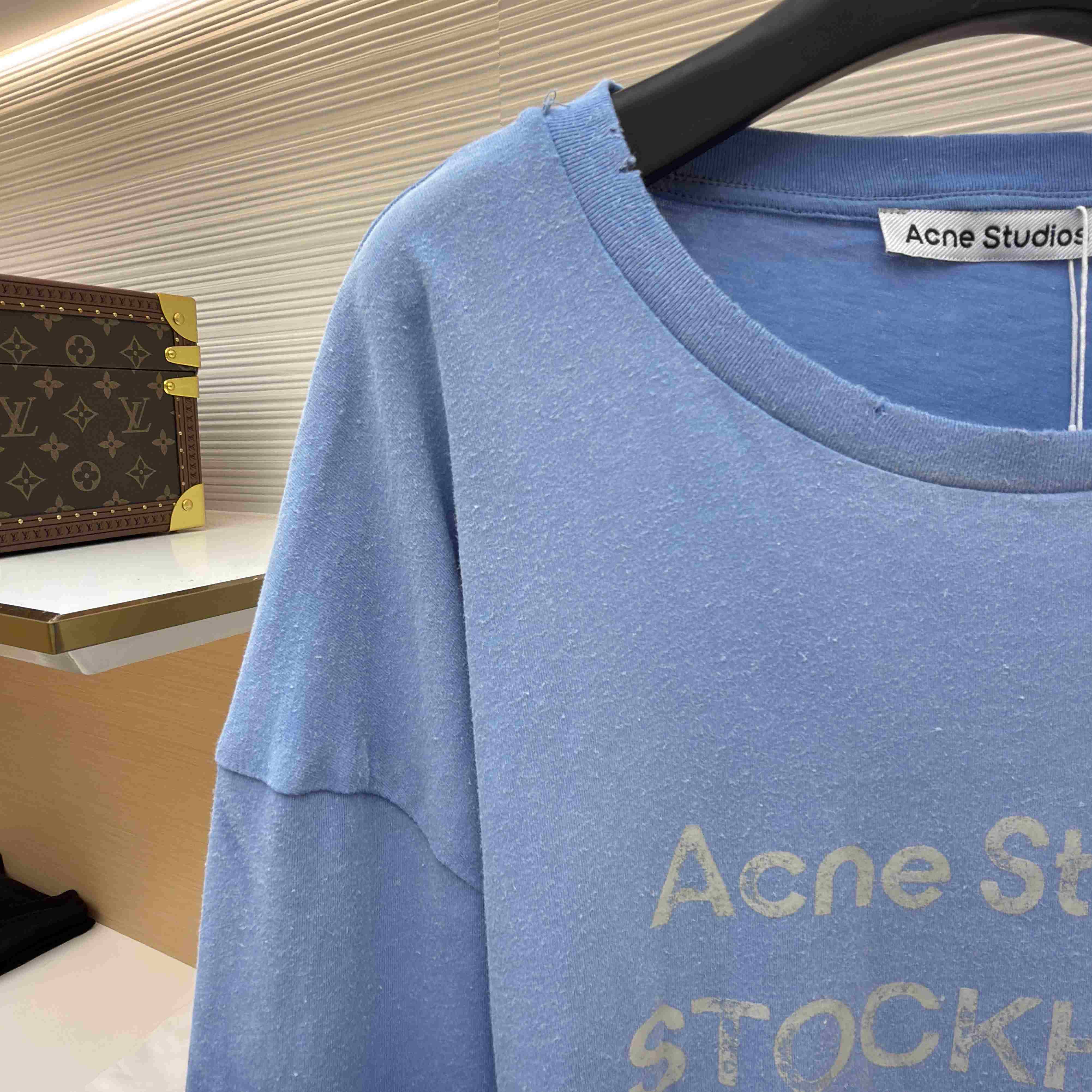 Acne Studios Sprayed 1996 Logo T-shirt - DesignerGu