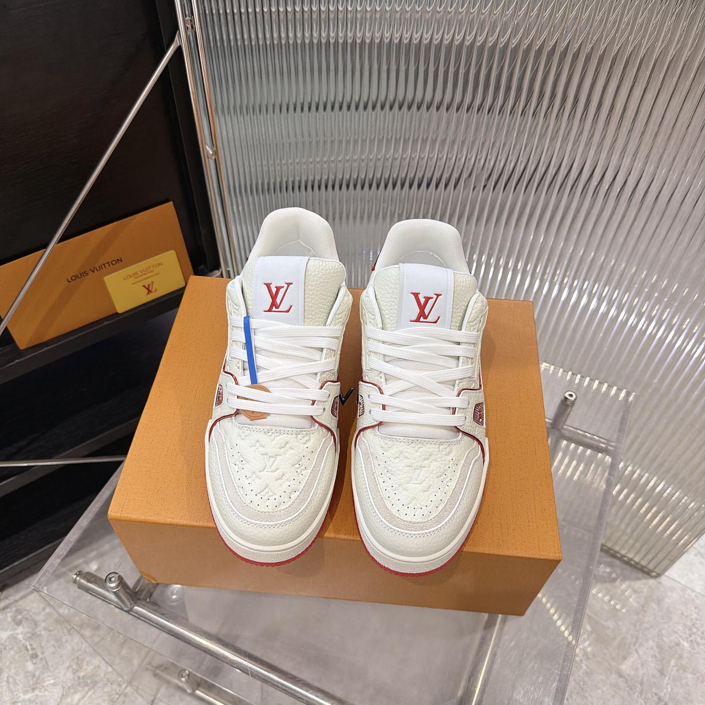 Louis Vuitton LV Trainer Sneaker 1AKCLF - DesignerGu