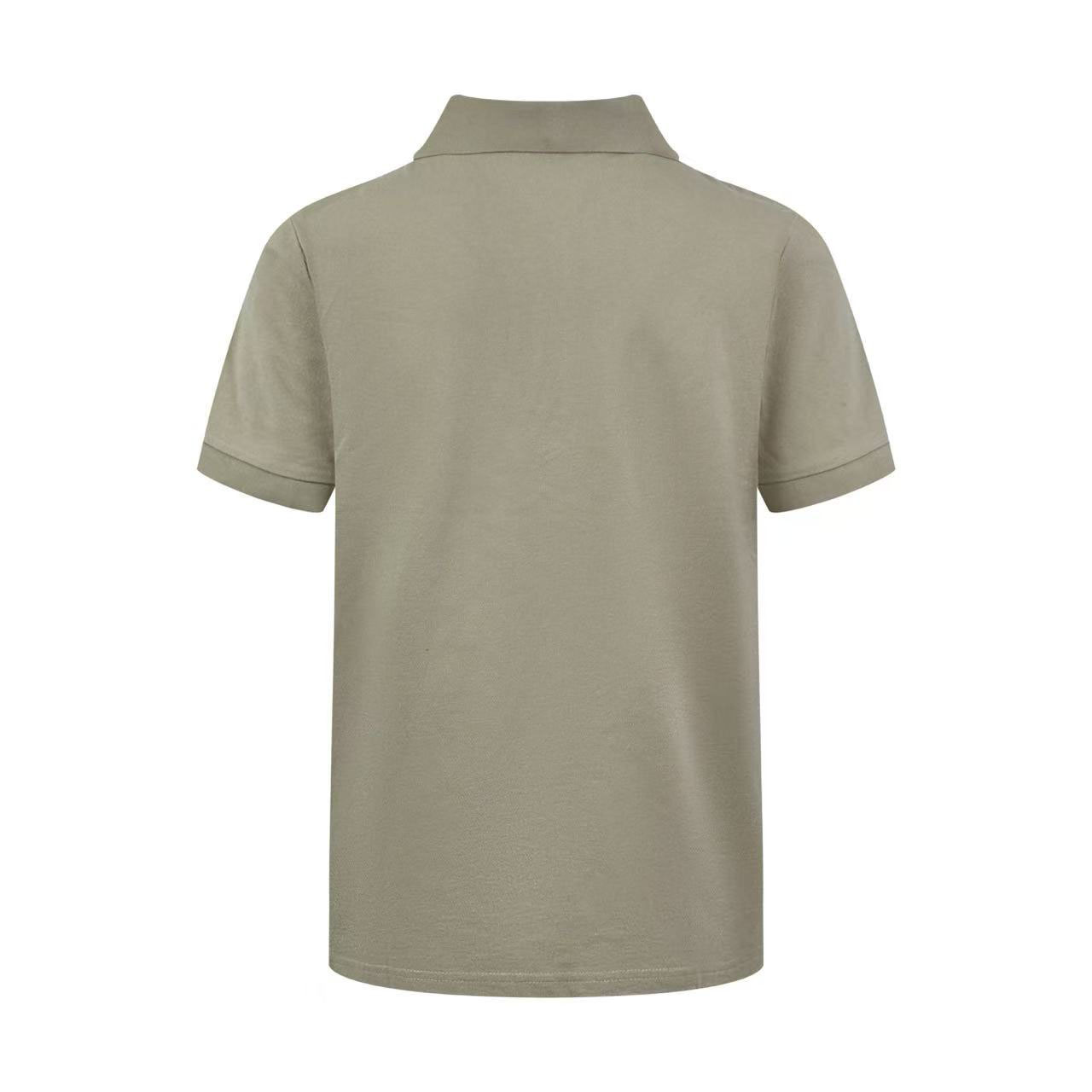 Moncler Logo Cotton Piquet Half-Zip Polo Shirt - DesignerGu