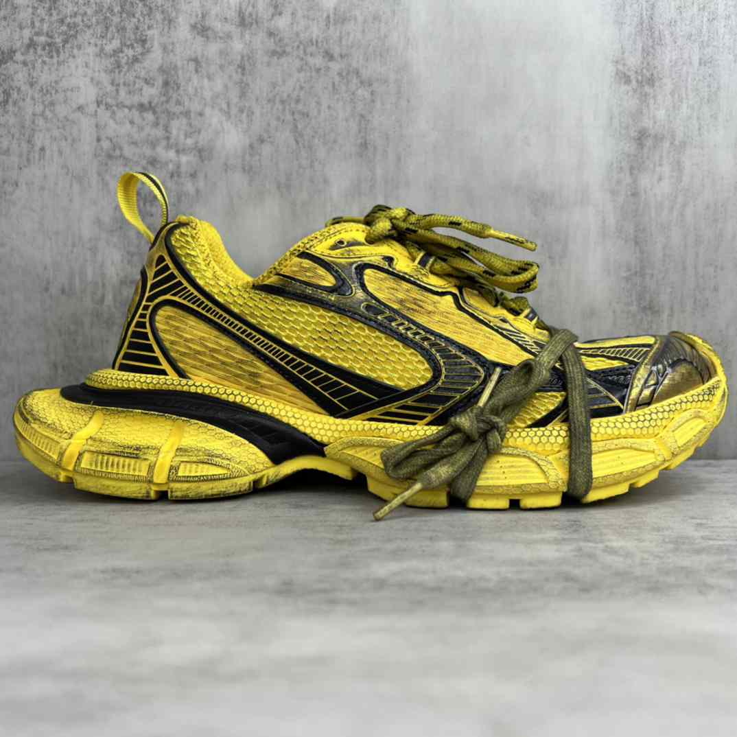 Balenciaga 3XL Sneaker 'Worn-Out - Yellow Black' - DesignerGu