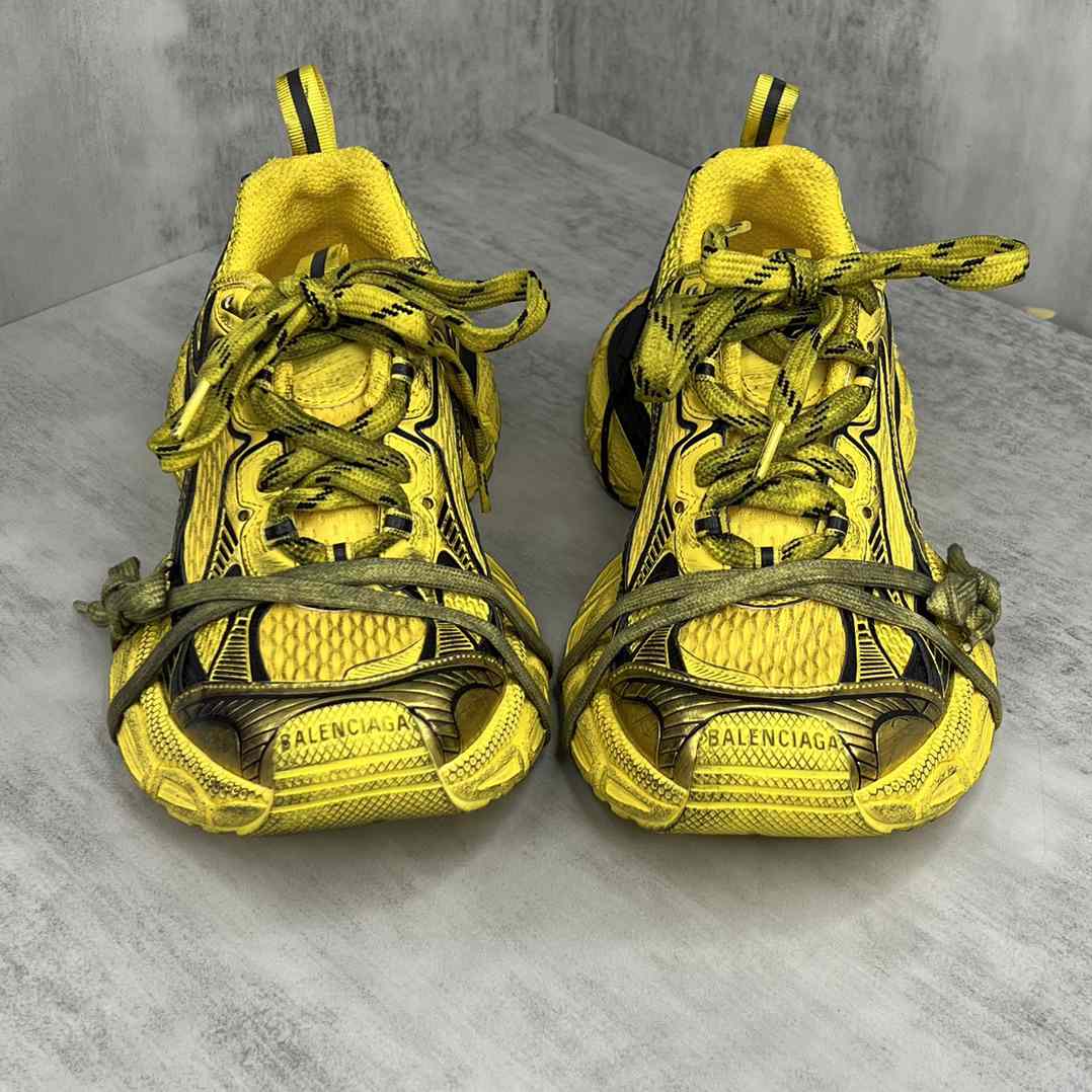 Balenciaga 3XL Sneaker 'Worn-Out - Yellow Black' - DesignerGu
