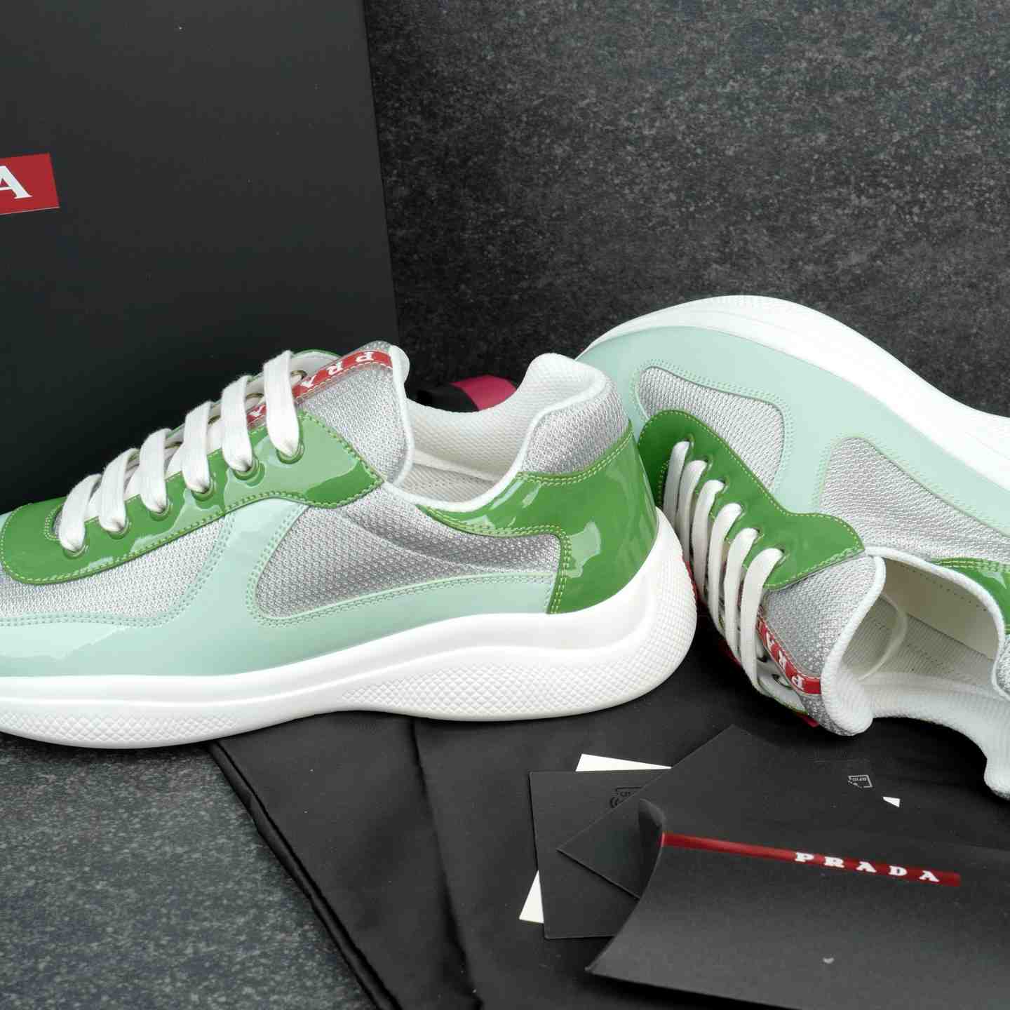 Prada America's Cup Sneakers（upon uk size） - DesignerGu