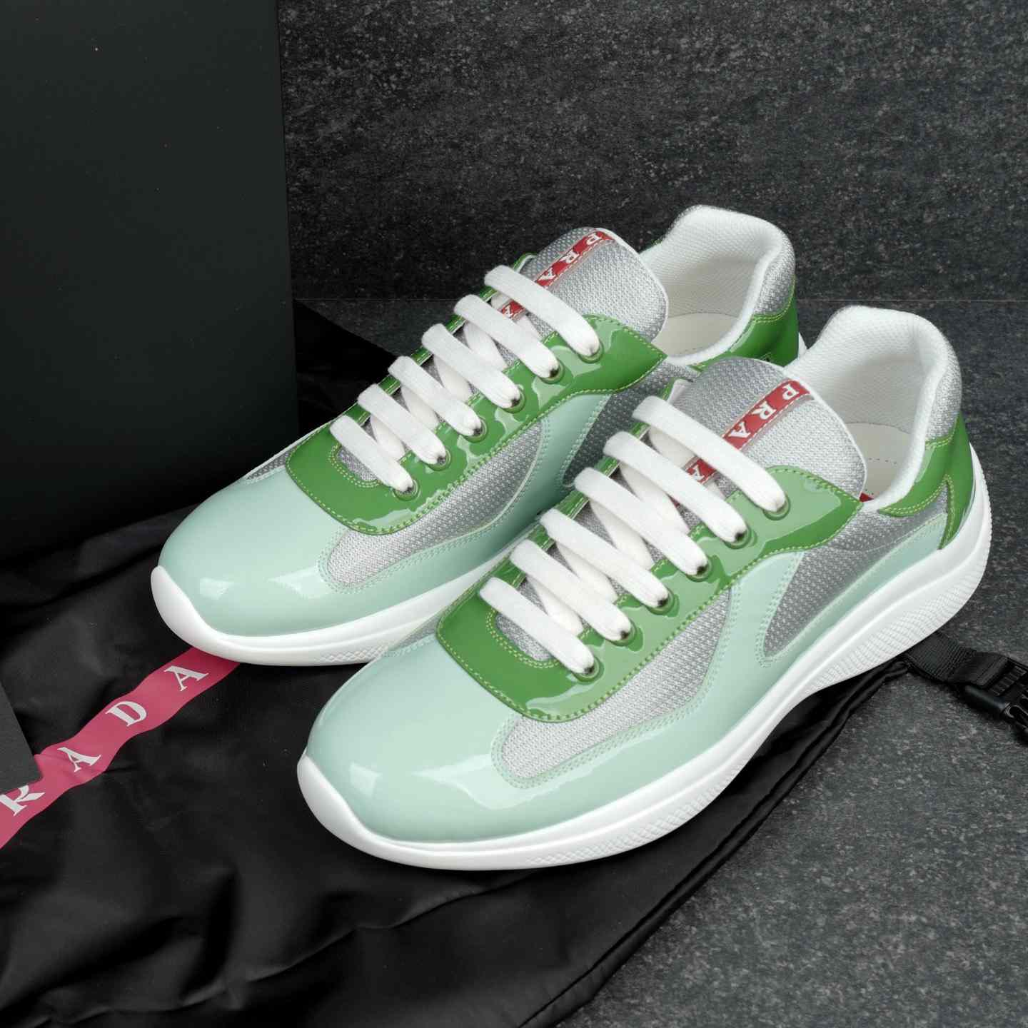 Prada America's Cup Sneakers（upon uk size） - DesignerGu