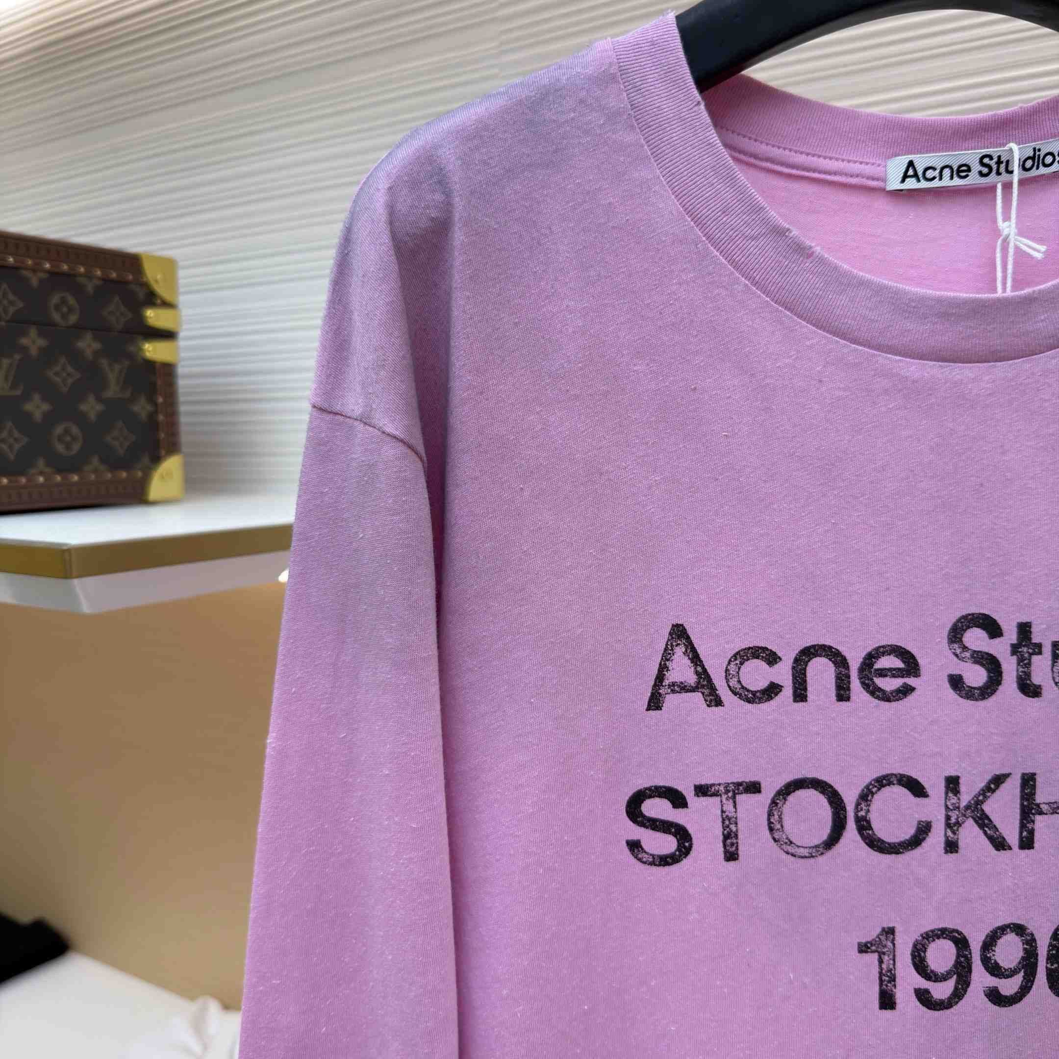 Acne Studios Sprayed 1996 Logo T-shirt - DesignerGu