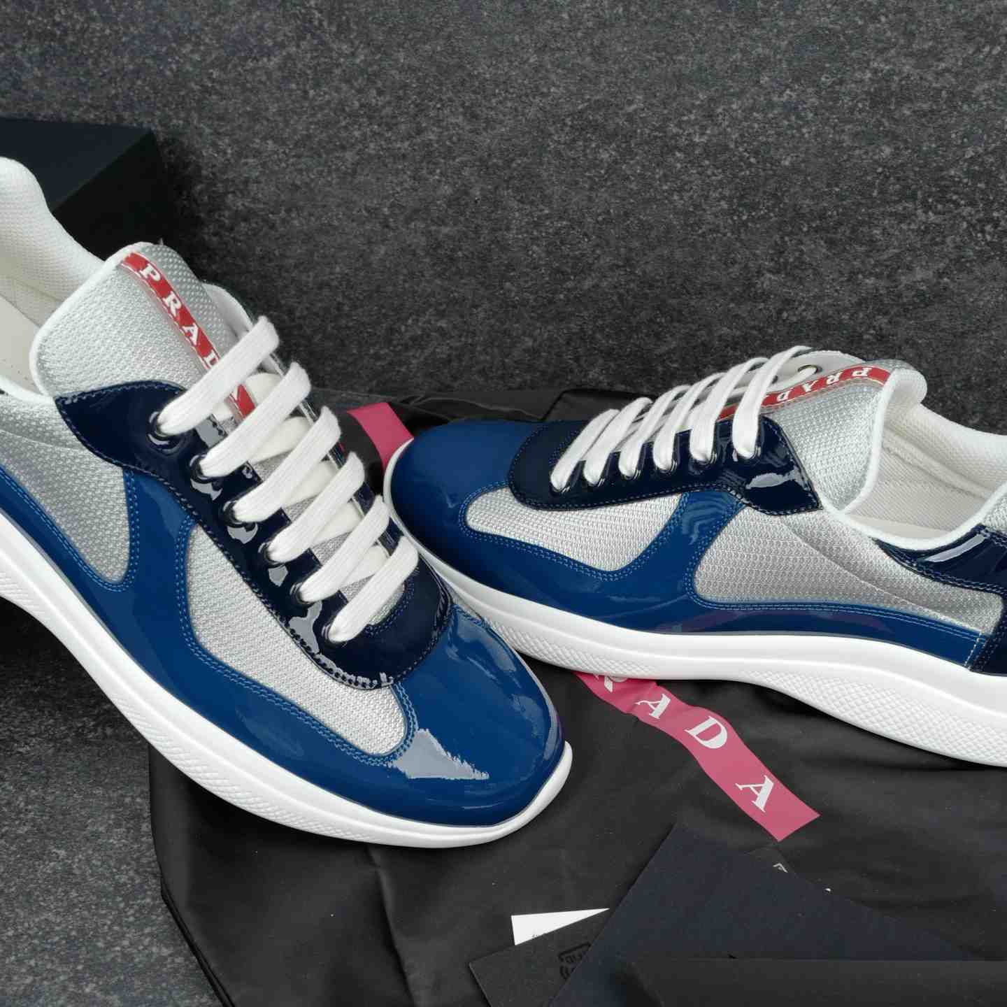 Prada America's Cup Sneakers（upon uk size） - DesignerGu
