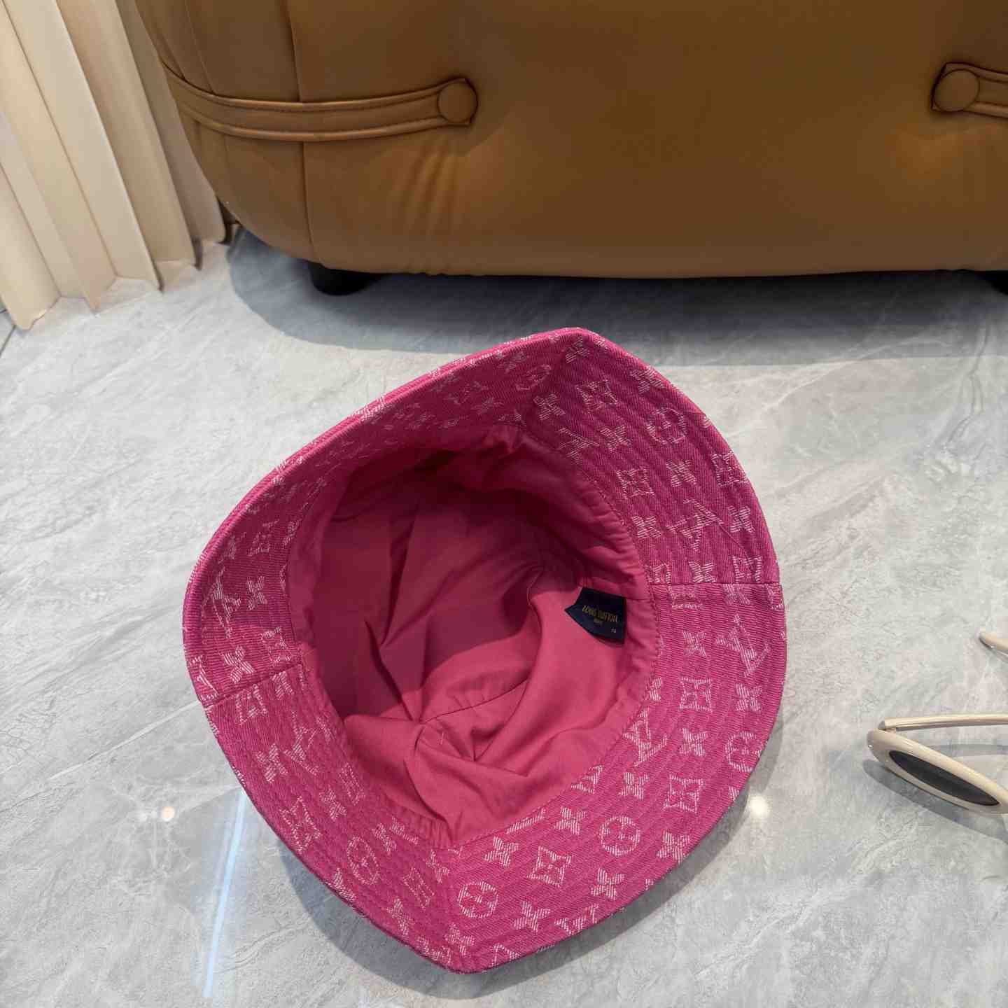 Louis Vuitton Denim Bucket Hat - DesignerGu