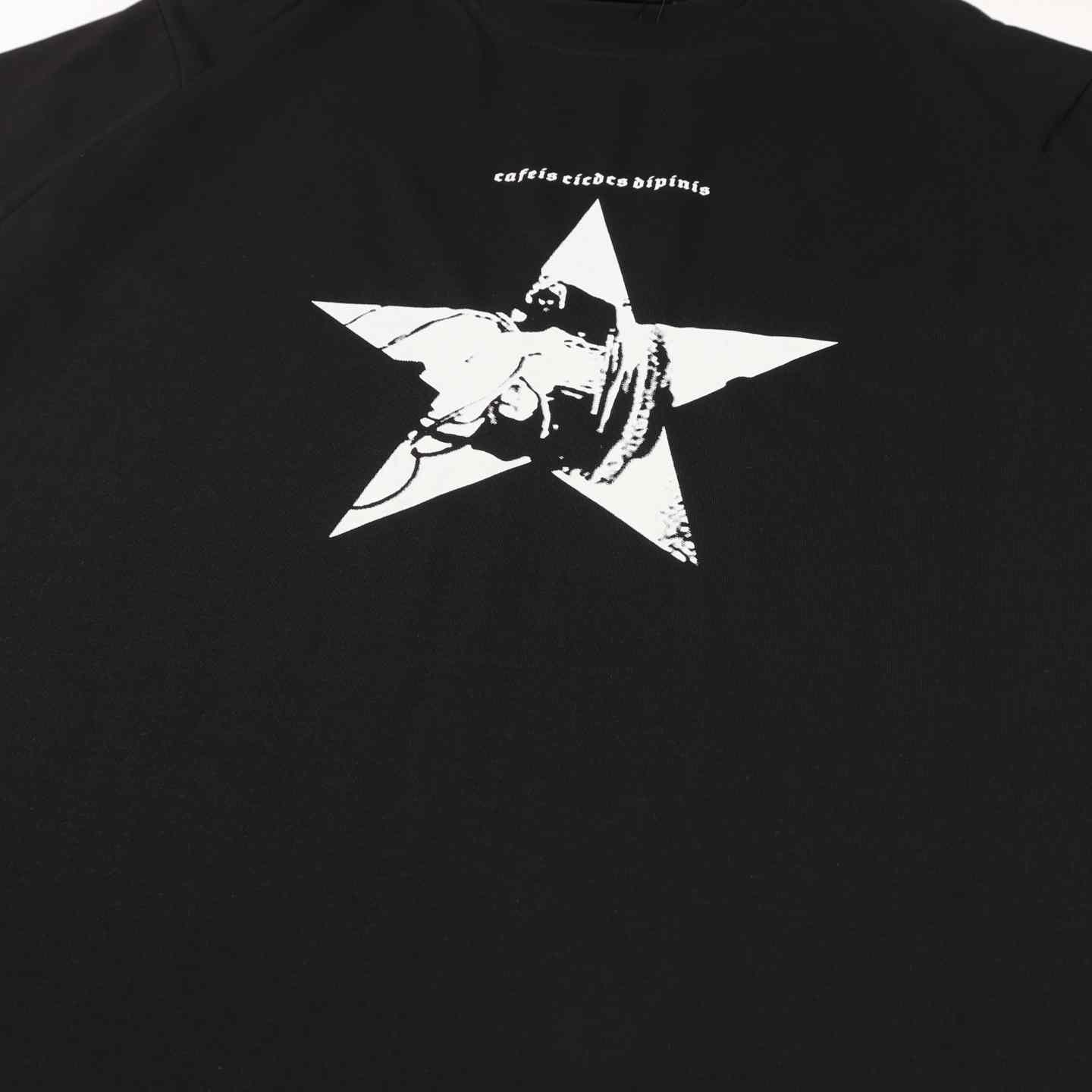 Enfants Riches Déprimés Printed Cotton Jersey T-Shirt  Black - DesignerGu