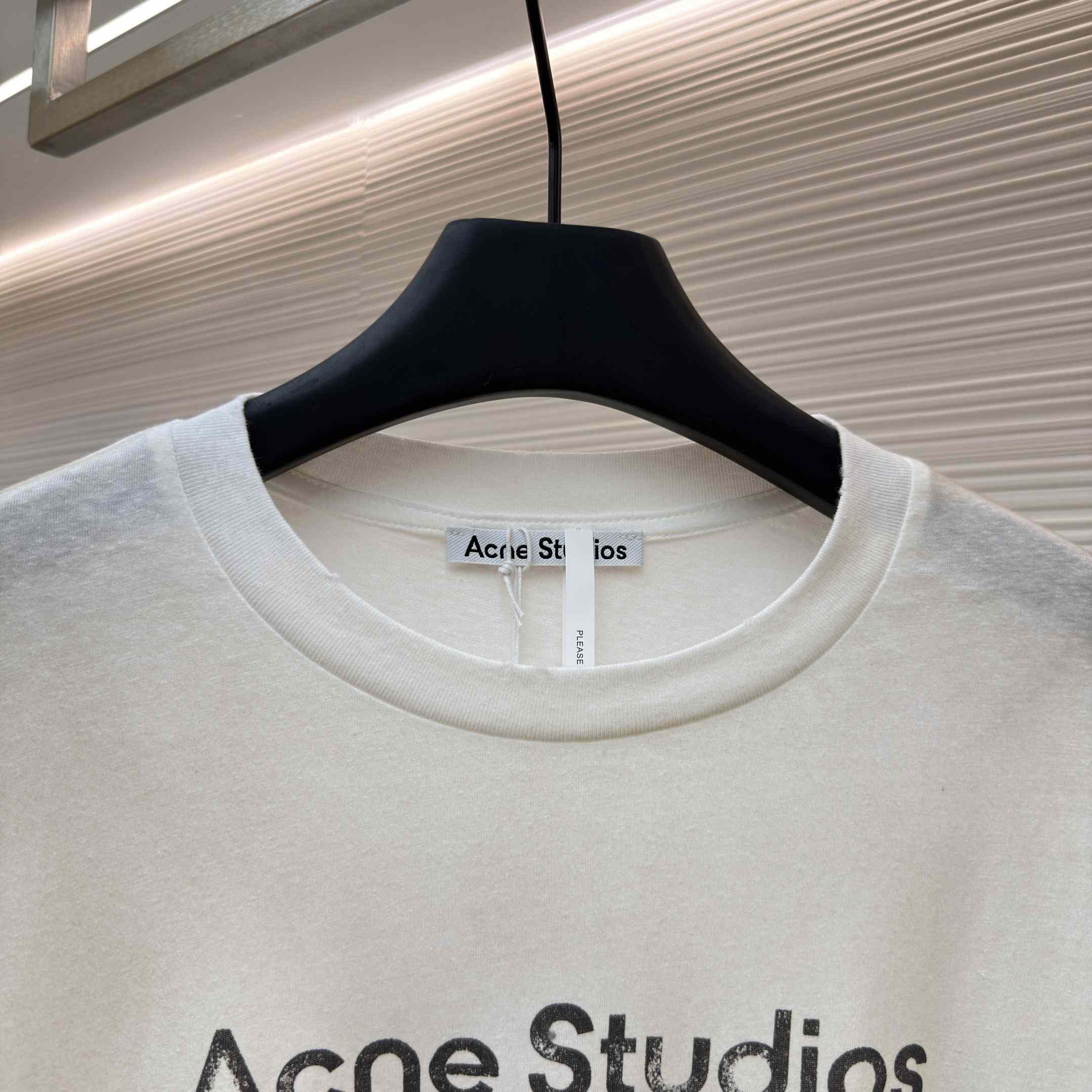 Acne Studios Sprayed 1996 Logo T-shirt - DesignerGu