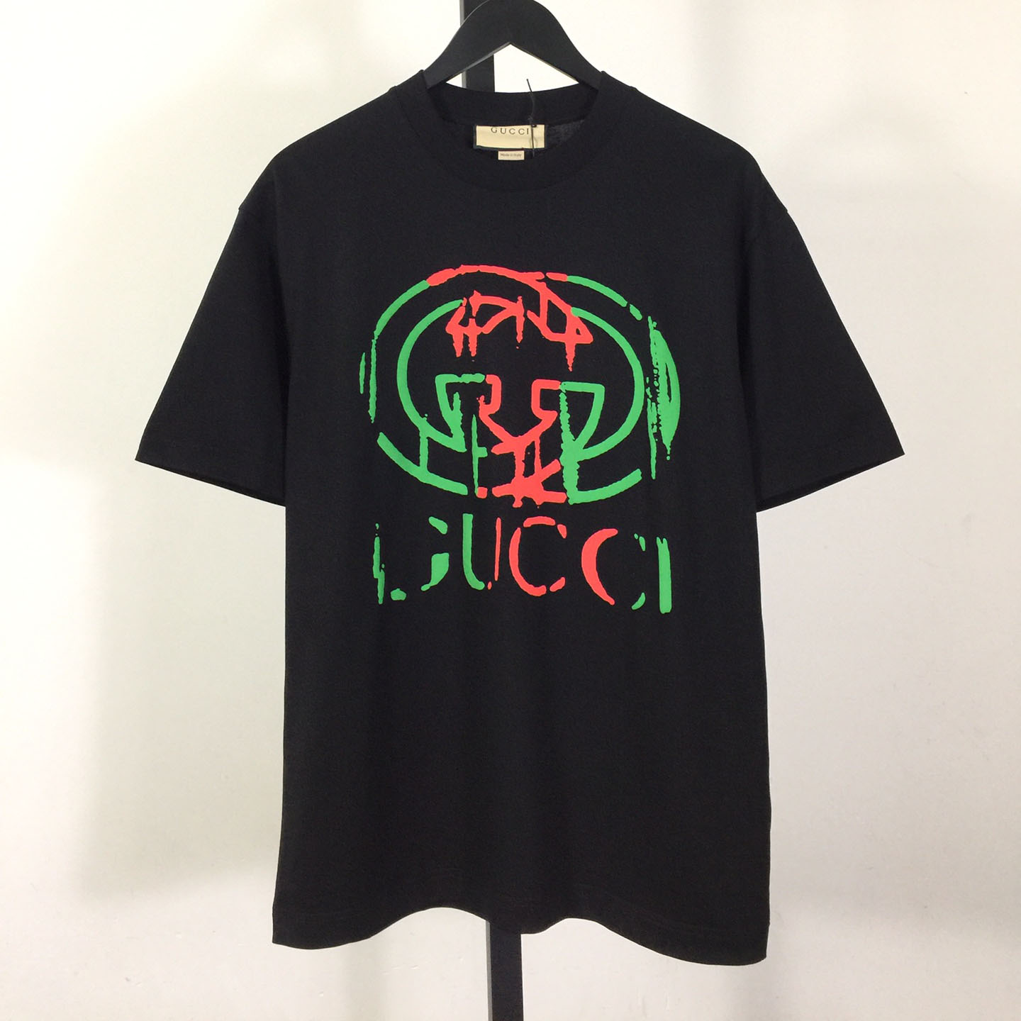 Gucci  Printed Cotton  T-shirt - DesignerGu