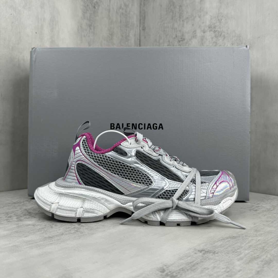 Balenciaga 3XL Sneaker 'Worn-Out - Grey Pink' - DesignerGu