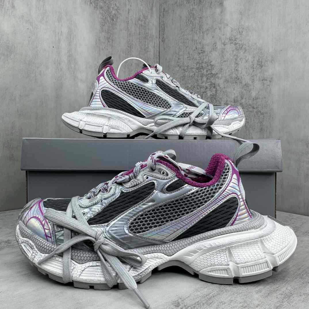 Balenciaga 3XL Sneaker 'Worn-Out - Grey Pink' - DesignerGu