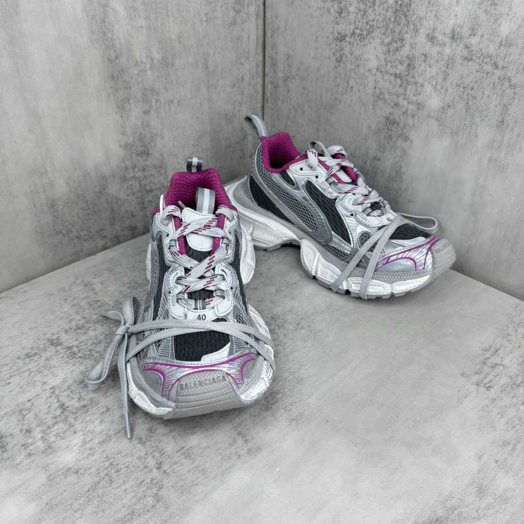 Balenciaga 3XL Sneaker 'Worn-Out - Grey Pink' - DesignerGu