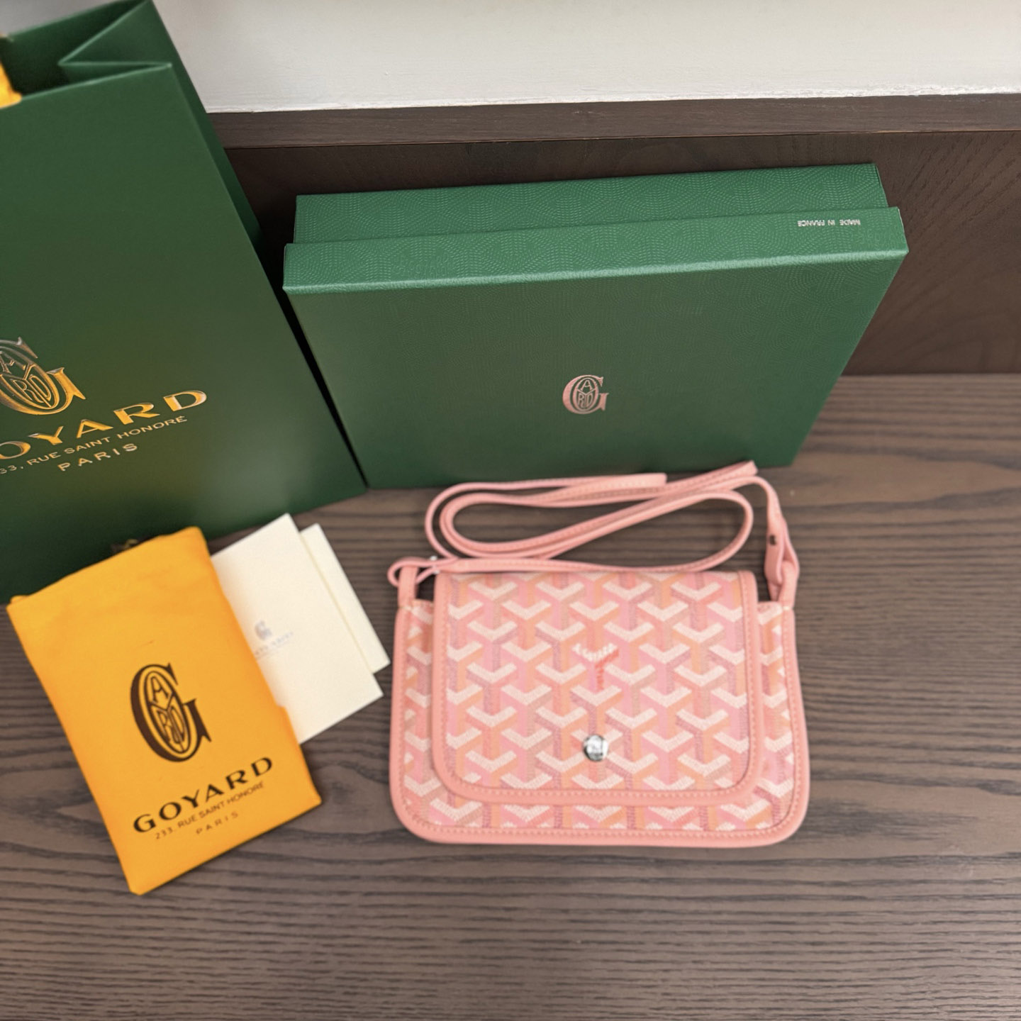 Goyard Plumet Pocket Wallet Limited Edition - DesignerGu