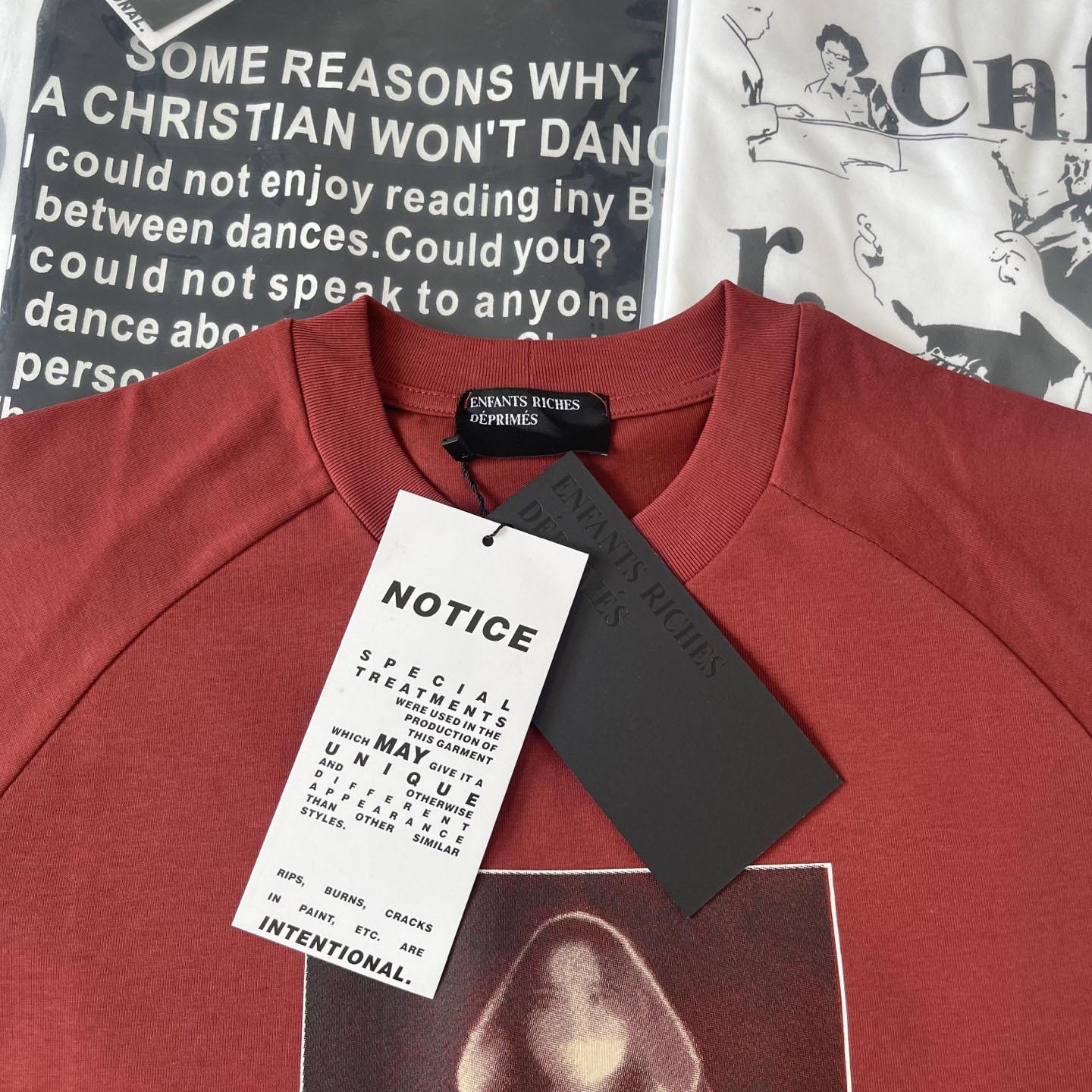 Enfants Riches Déprimés  Whisper Raglan T-Shirt - DesignerGu