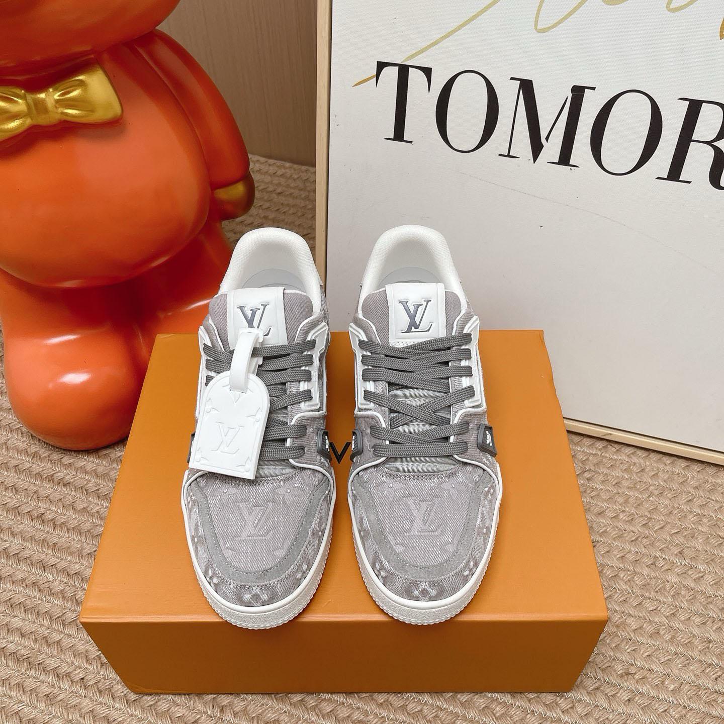 Louis Vuitton LV Trainer Sneaker 1AKBCE（upon uk size） - DesignerGu