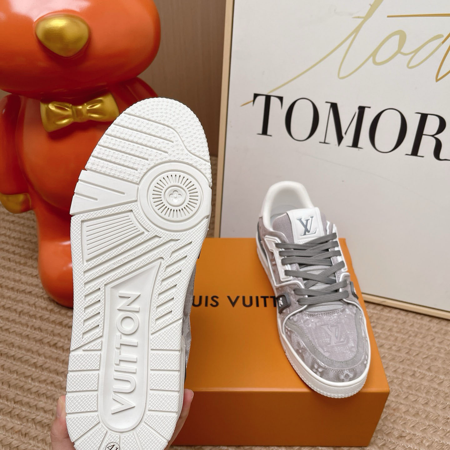 Louis Vuitton LV Trainer Sneaker 1AKBCE（upon uk size） - DesignerGu