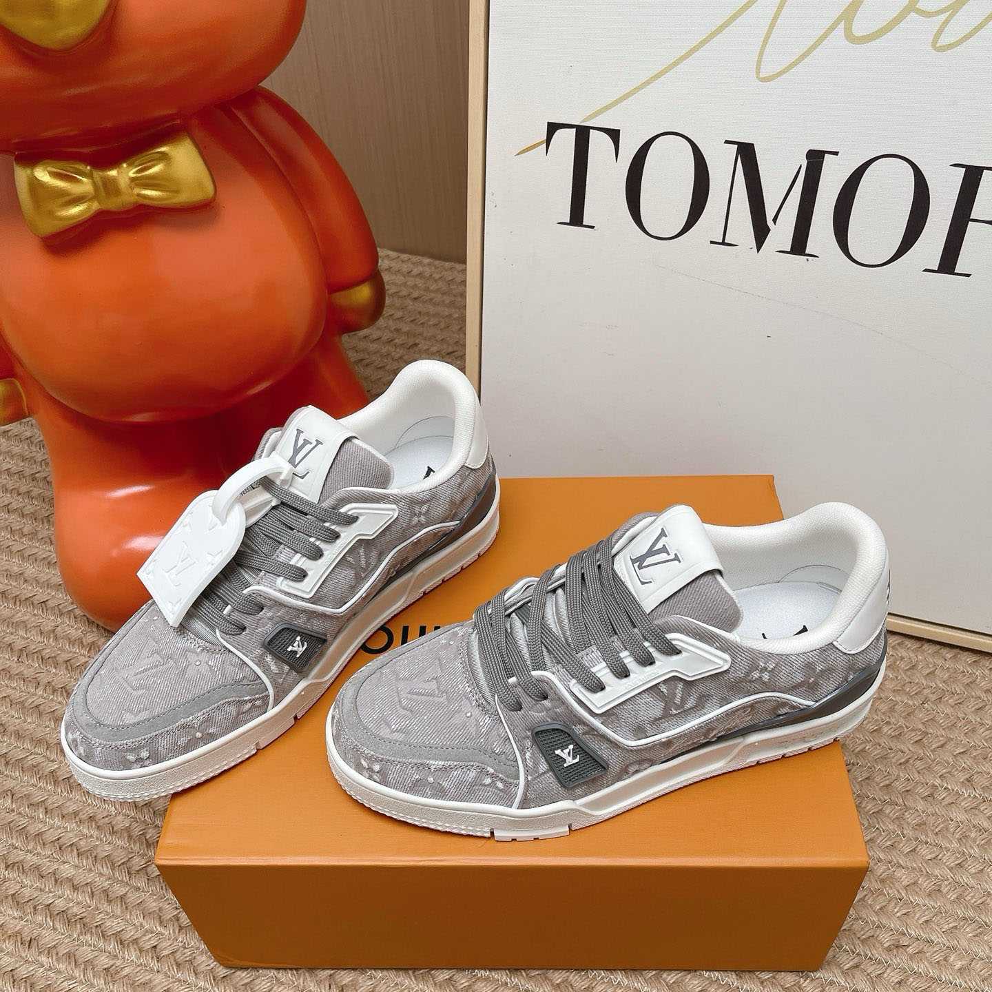 Louis Vuitton LV Trainer Sneaker 1AKBCE（upon uk size） - DesignerGu