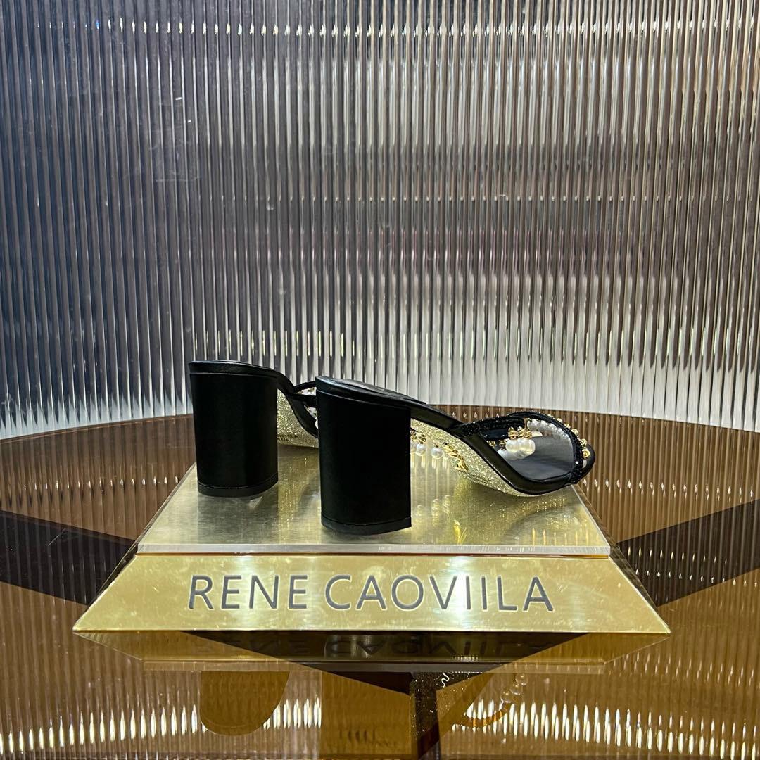 Rene CaovillaChandelier Mules - DesignerGu