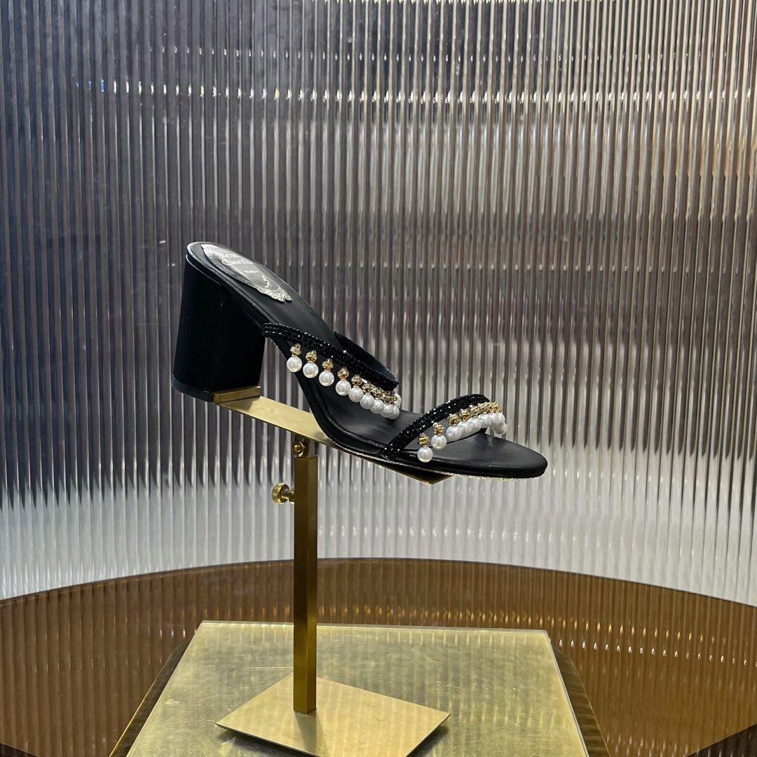 Rene CaovillaChandelier Mules - DesignerGu
