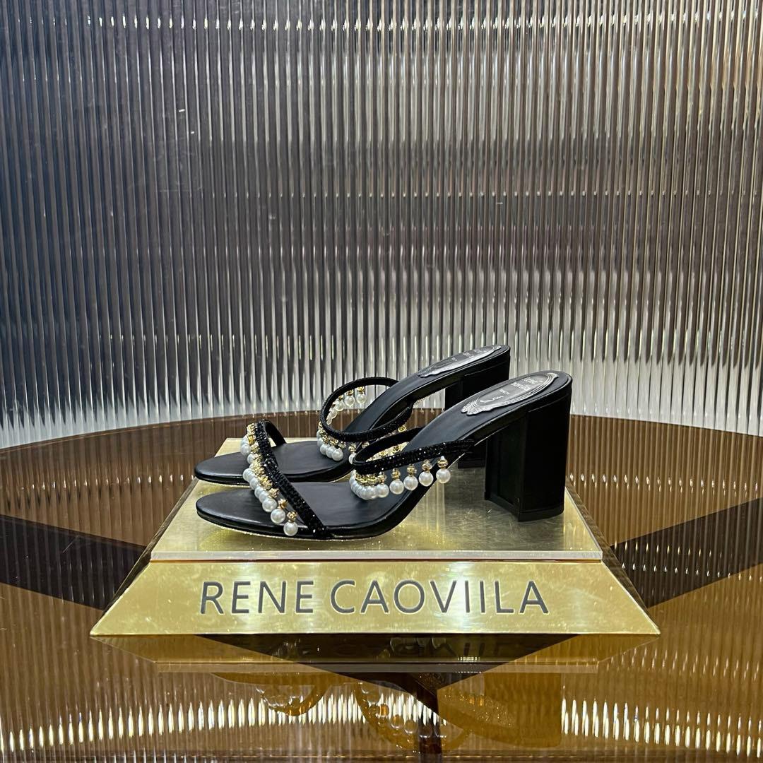 Rene CaovillaChandelier Mules - DesignerGu
