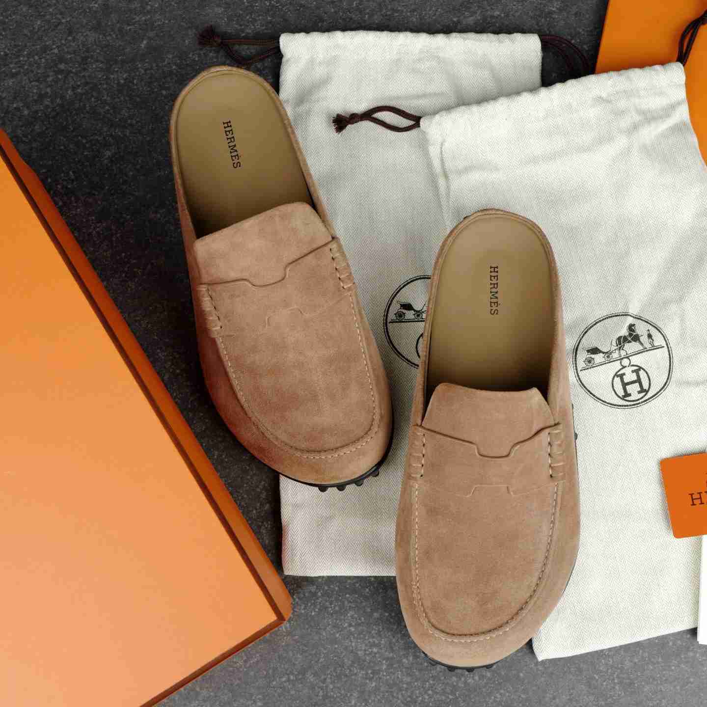 Hermes Mix Mule - DesignerGu