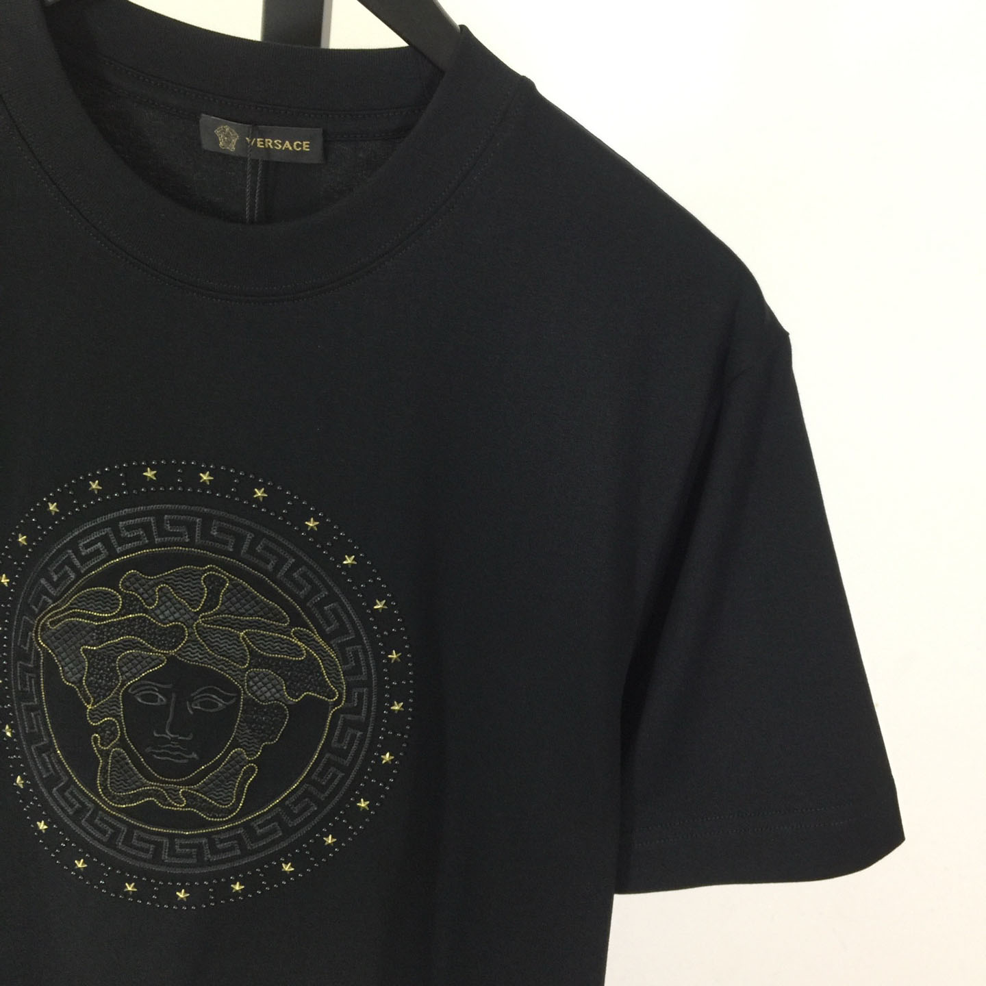 Versace Medusa Embellished T-shirt - DesignerGu