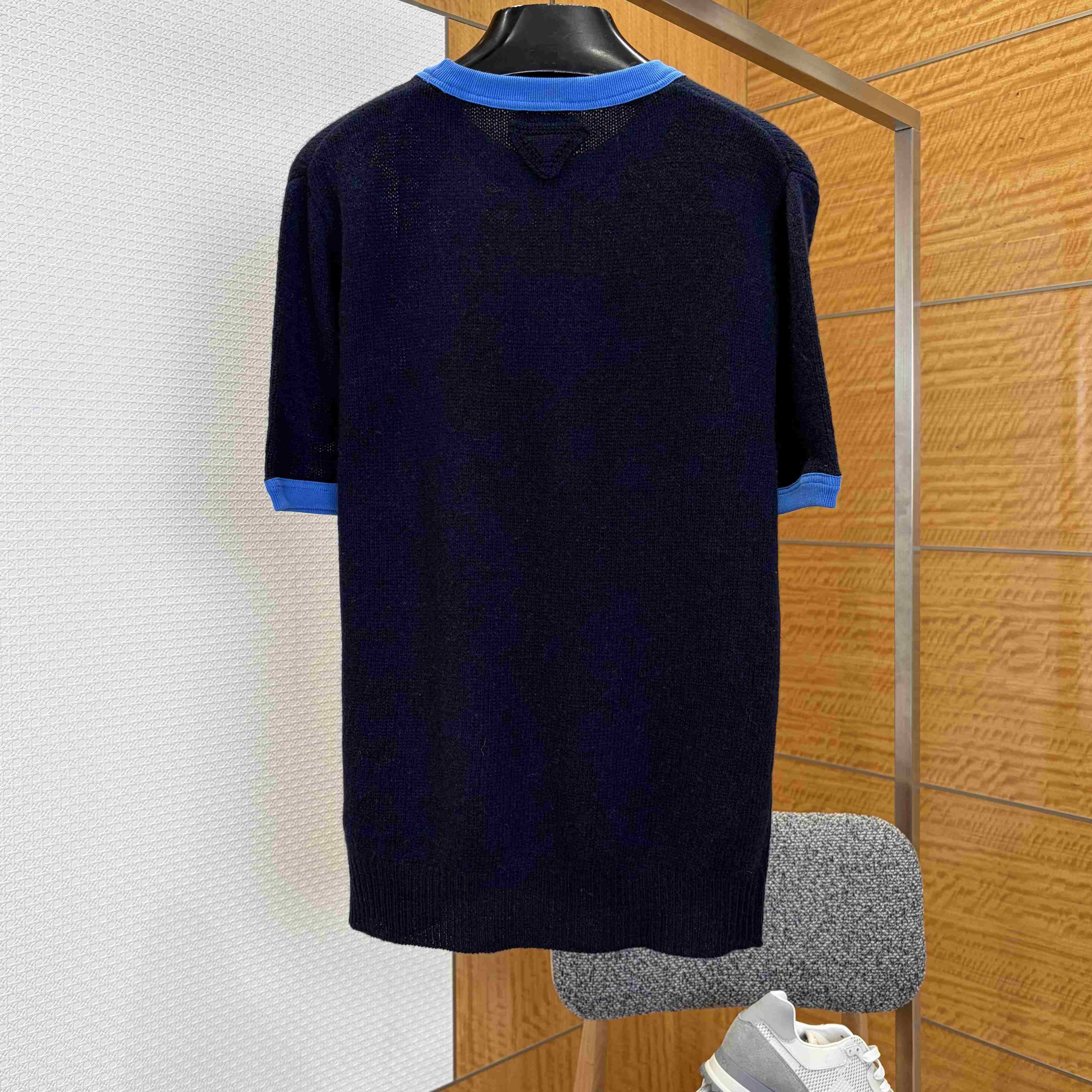 Prada Cashmere Crew-Neck Sweater - DesignerGu