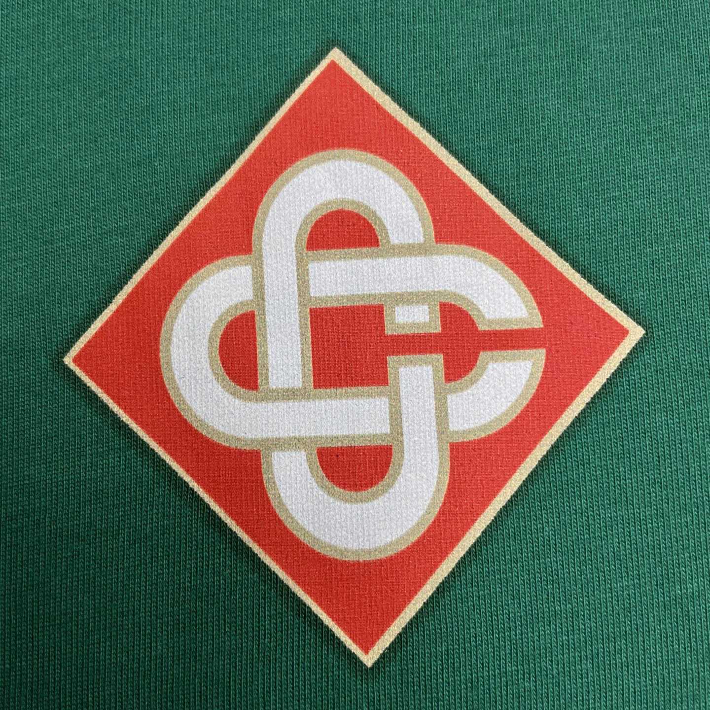 Casablanca Green Casablanca Diamond Logo Short Sleeve T‑Shirt C1164 - DesignerGu