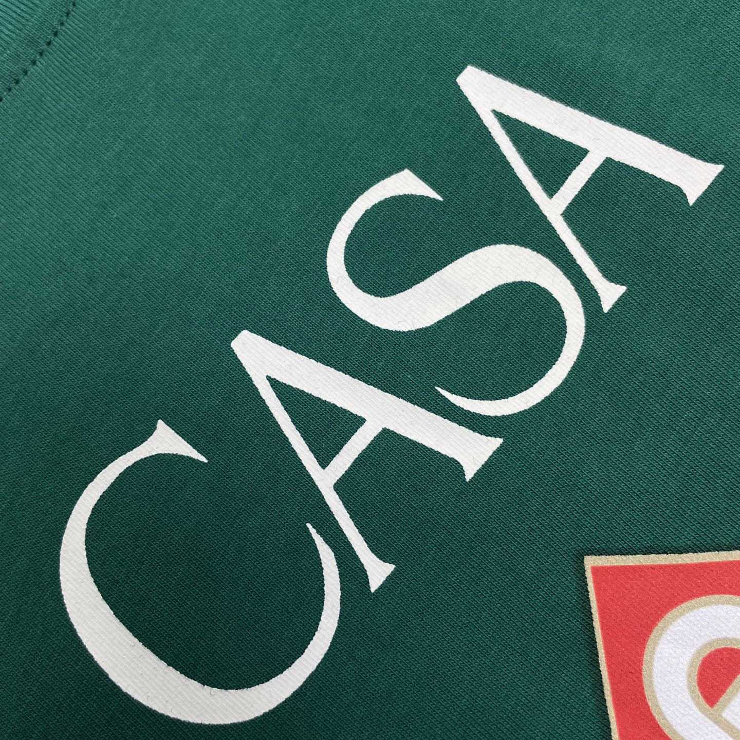 Casablanca Green Casablanca Diamond Logo Short Sleeve T‑Shirt C1164 - DesignerGu