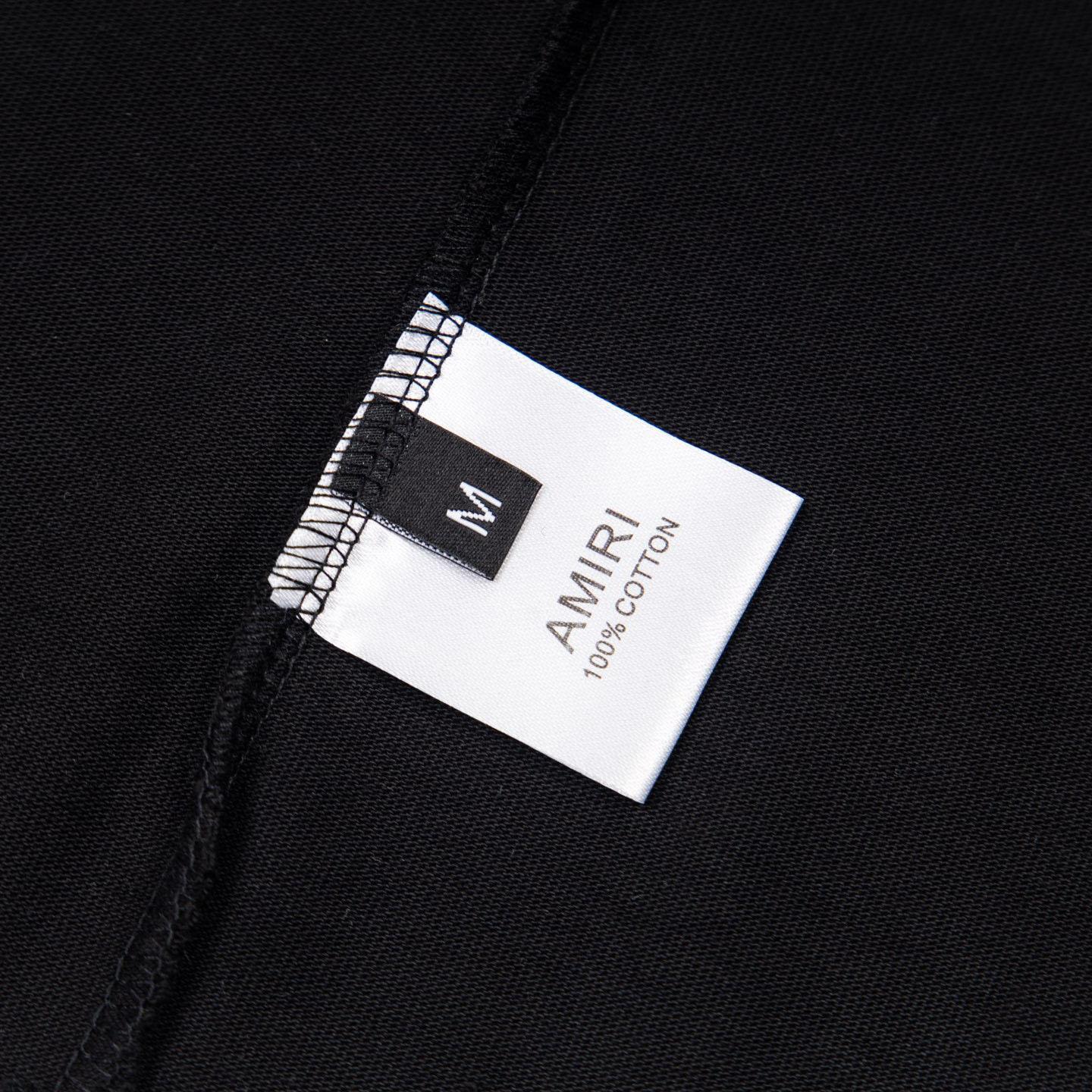 Amiri  Embroidery Oversized T-shirt - DesignerGu