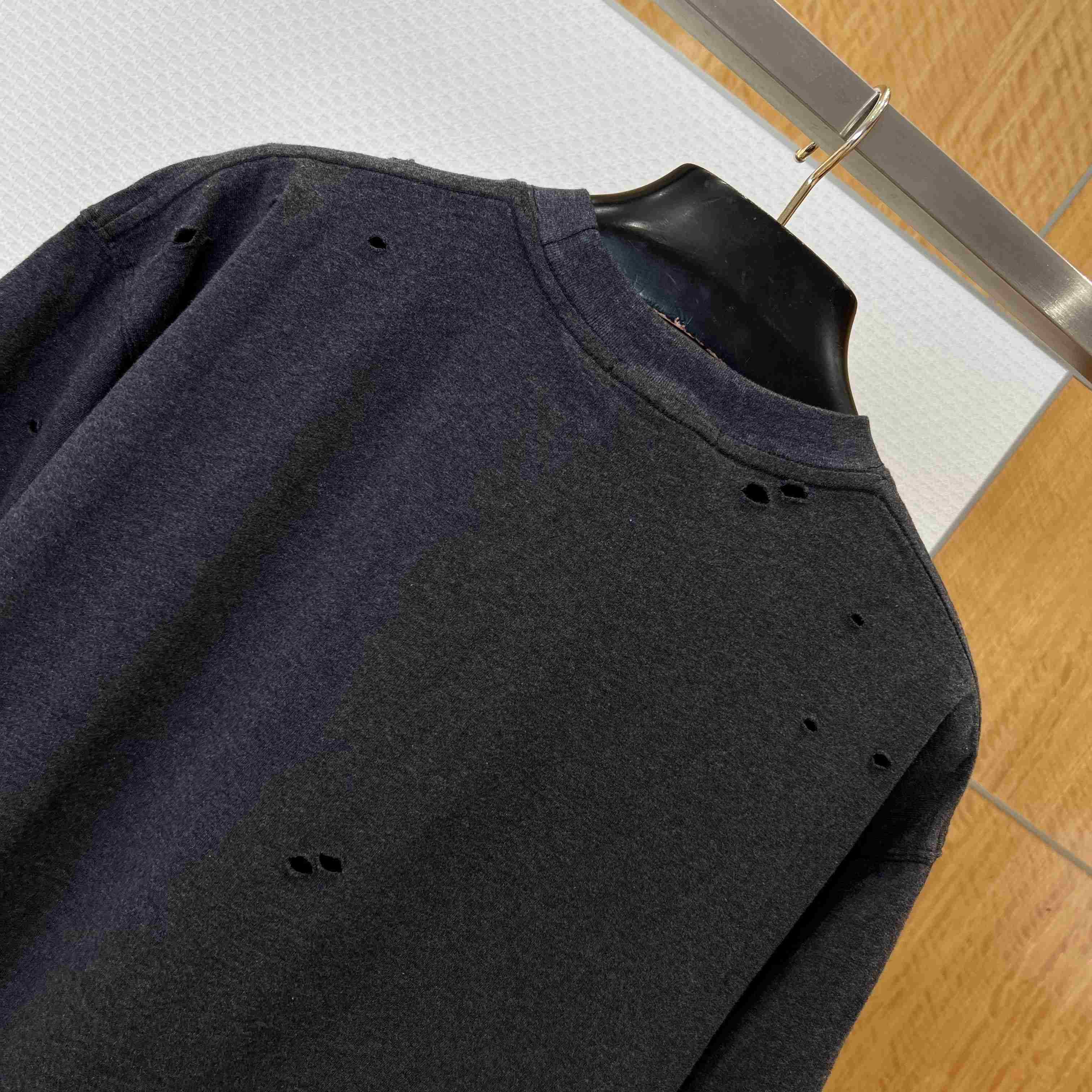 Acne Studios Distressed Logo T-shirt - DesignerGu