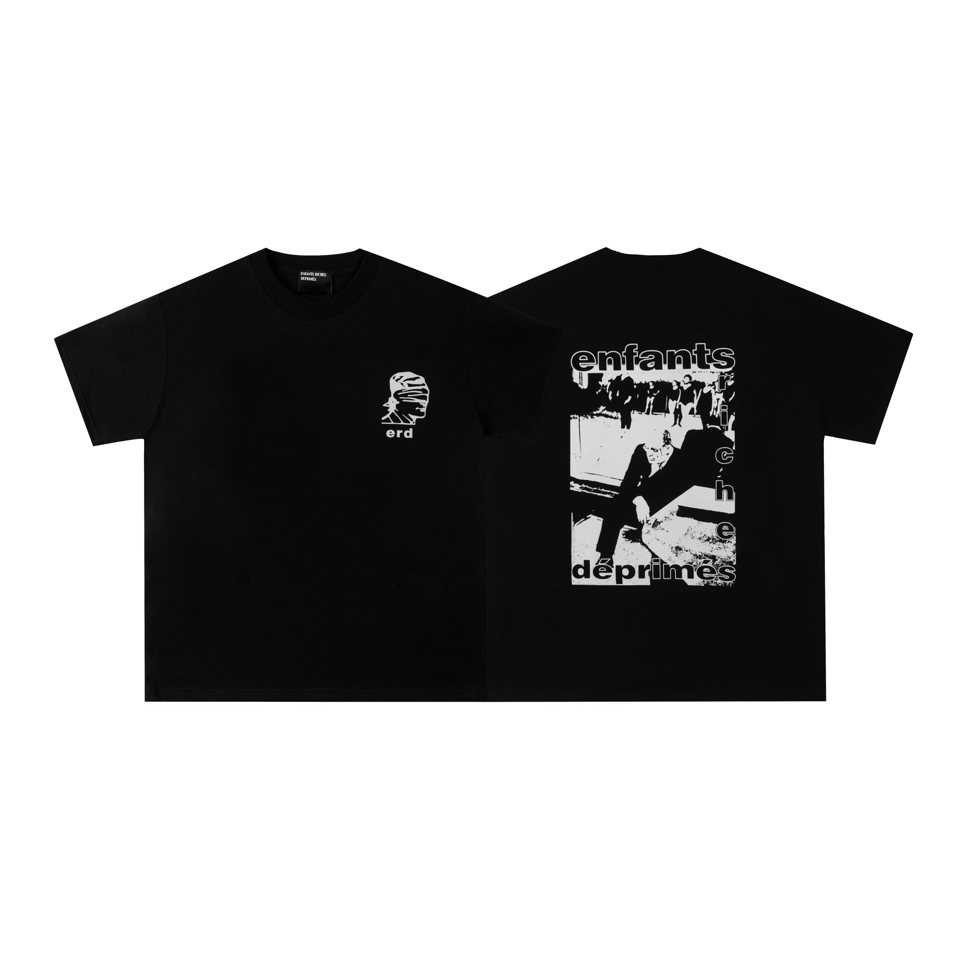 Enfants Riches Déprimés Masked Portrait Short Sleeves - DesignerGu