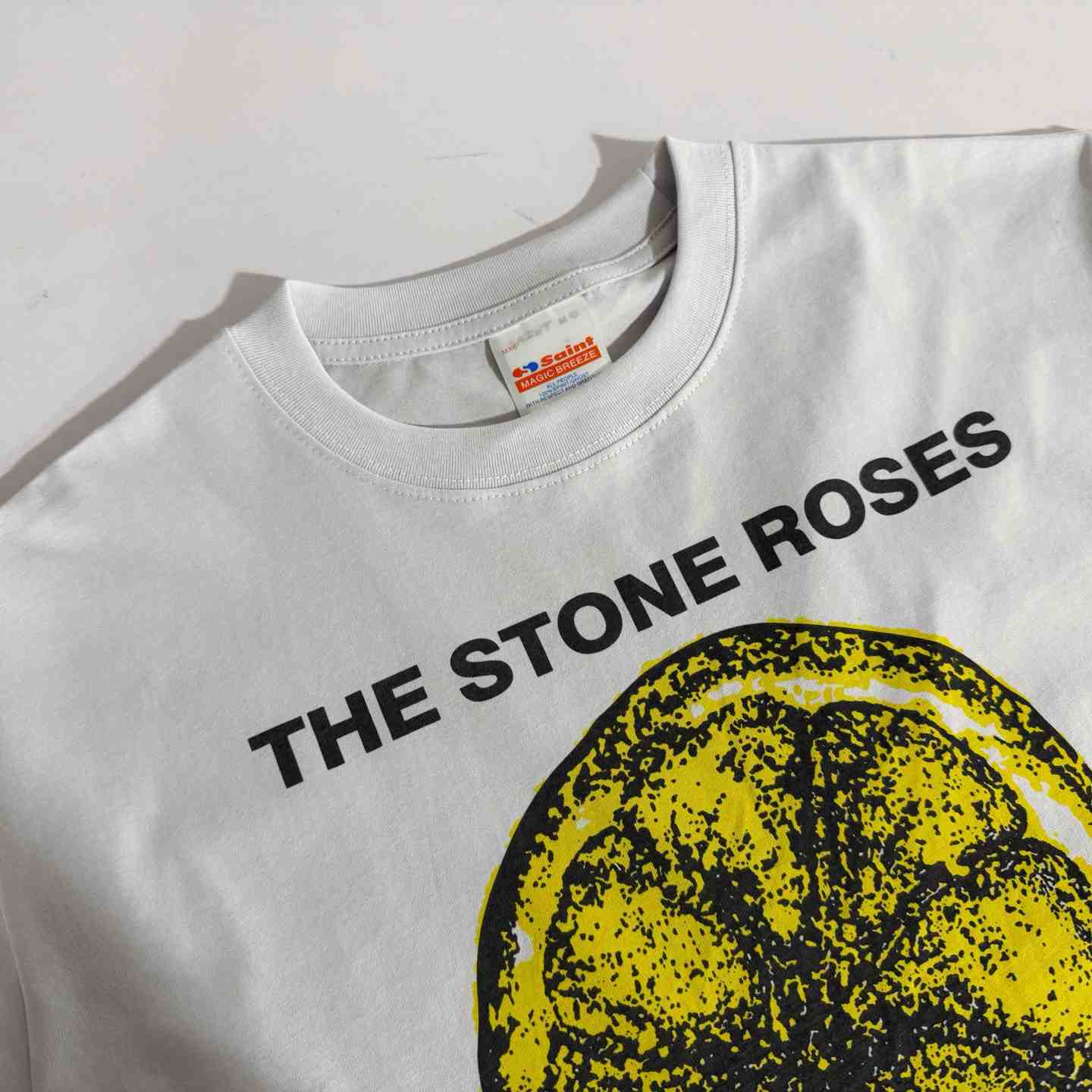 Saint Michael X The Stone Roses Graphic-Print T-Shirt - DesignerGu